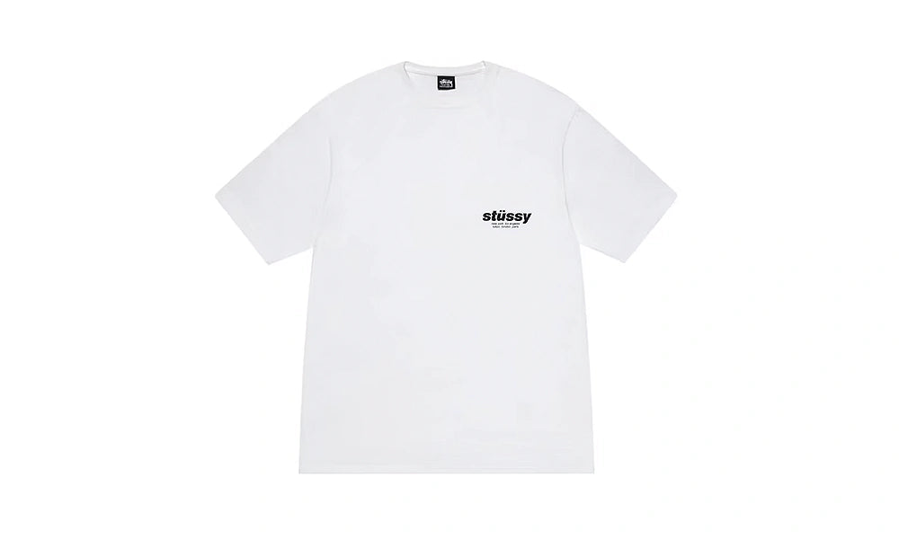 Stüssy Rollers Tee White — zdjęcie produktu | NWK Store