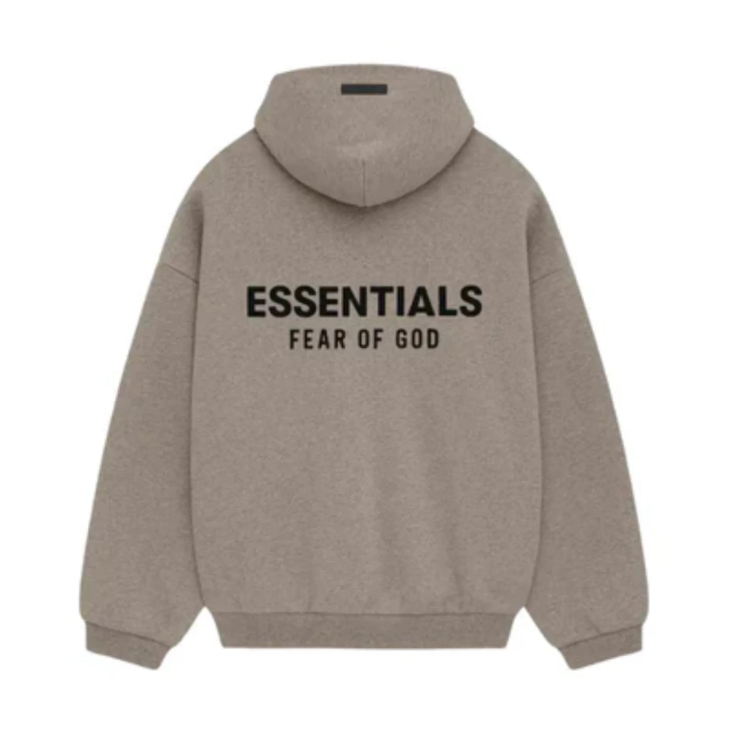 Bluza Essentials Fear of God Fleece II Heather Grey — tył