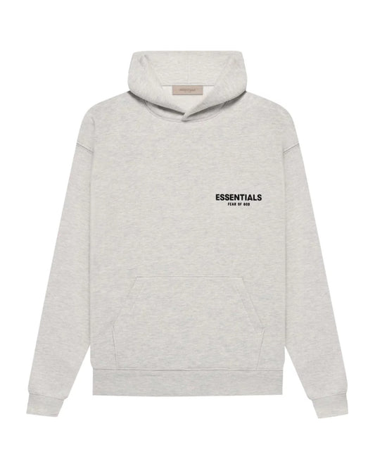 Komplet dresowy Essentials Fear of God SS22 Light Oatmeal — bluza przód