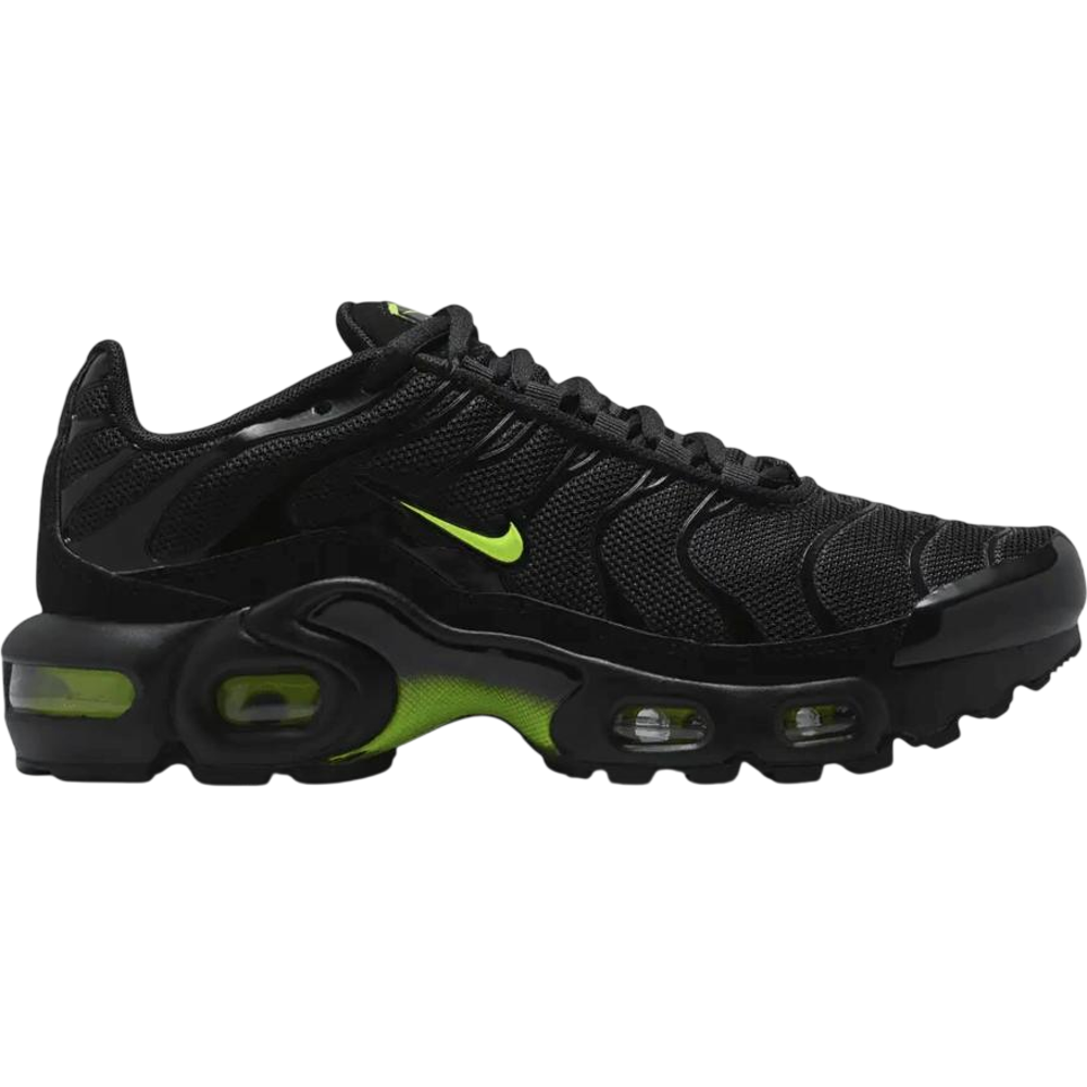 Nike Air Max Plus Black/Black/Volt Ice (GS) (CD0609-049)