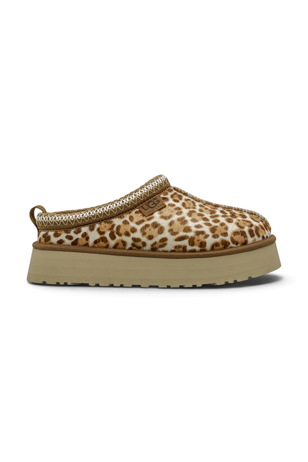 UGG Tazz Plains Slipper Felicity Leopard Jasmine (Women's) (1177890-FDJ)