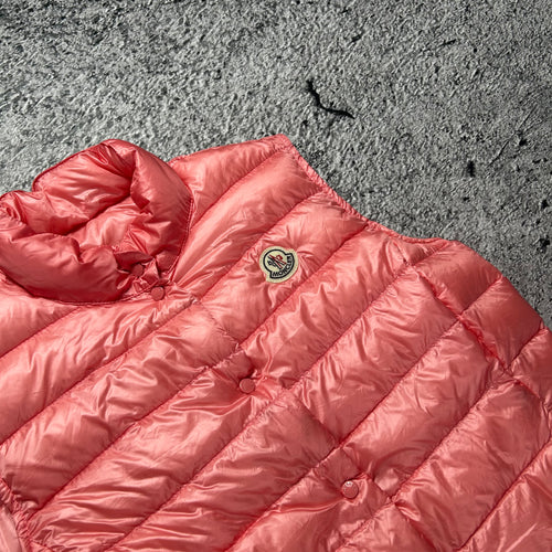 Różowa Kamiezelka Moncler Rozmiar 3