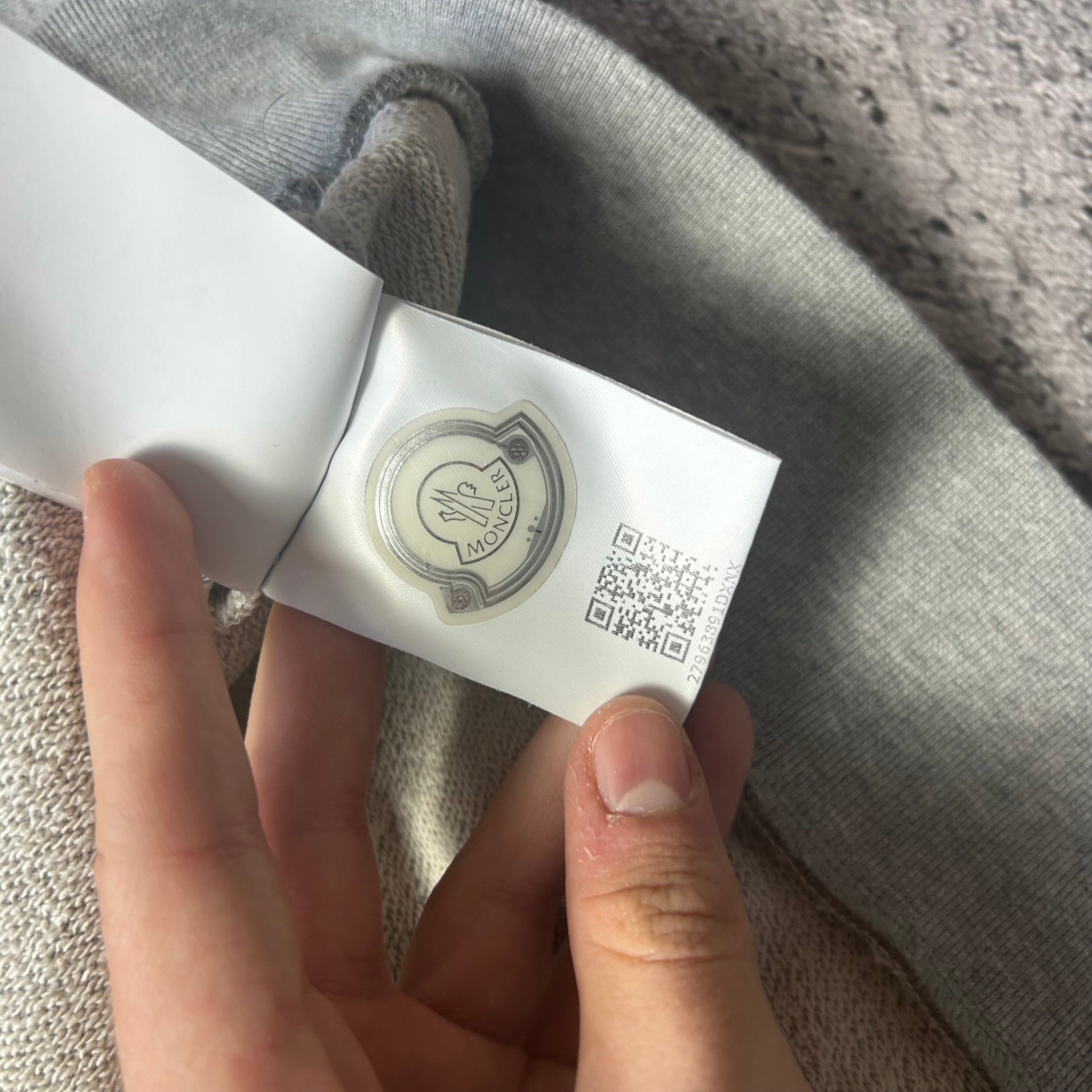 Szara Bluza Moncler Rozmiar XXL