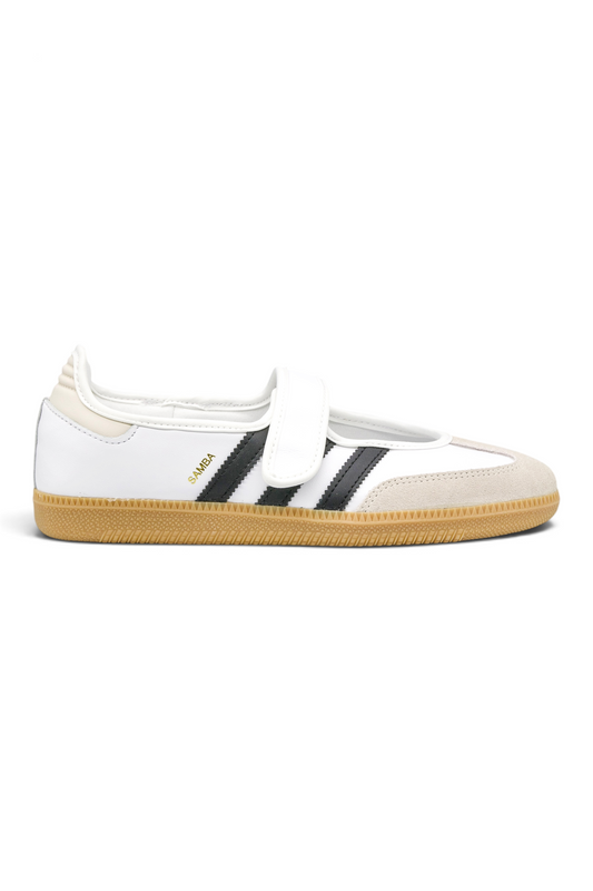 adidas Samba Jane White Black Gum (Women's) (JR1402)