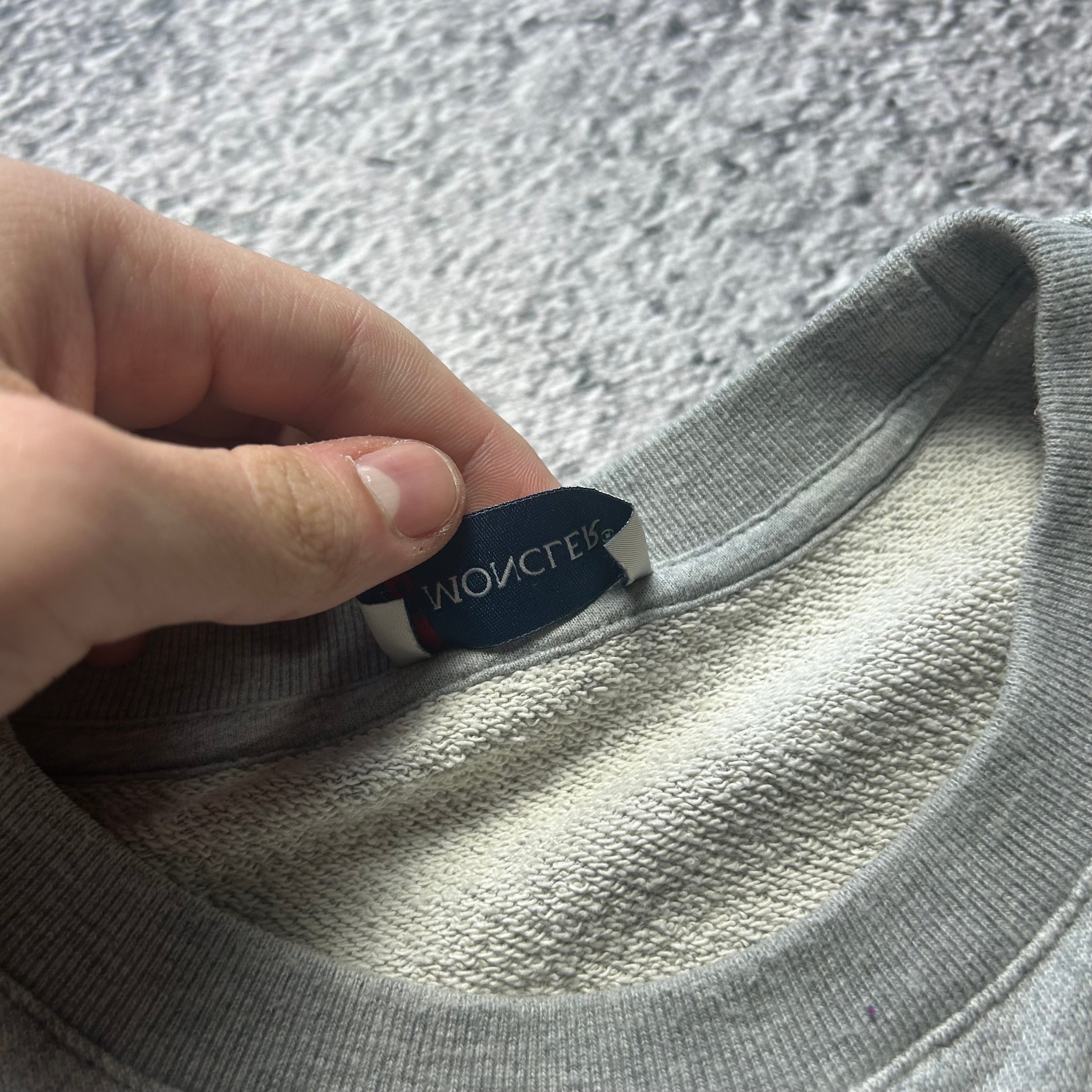 Szara Bluza Moncler Rozmiar XXL