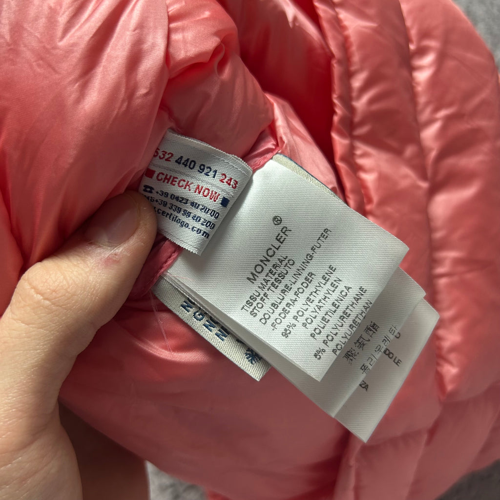 Różowa Kamiezelka Moncler Rozmiar 3