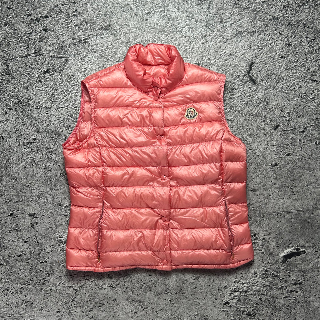 Różowa Kamiezelka Moncler Rozmiar 3