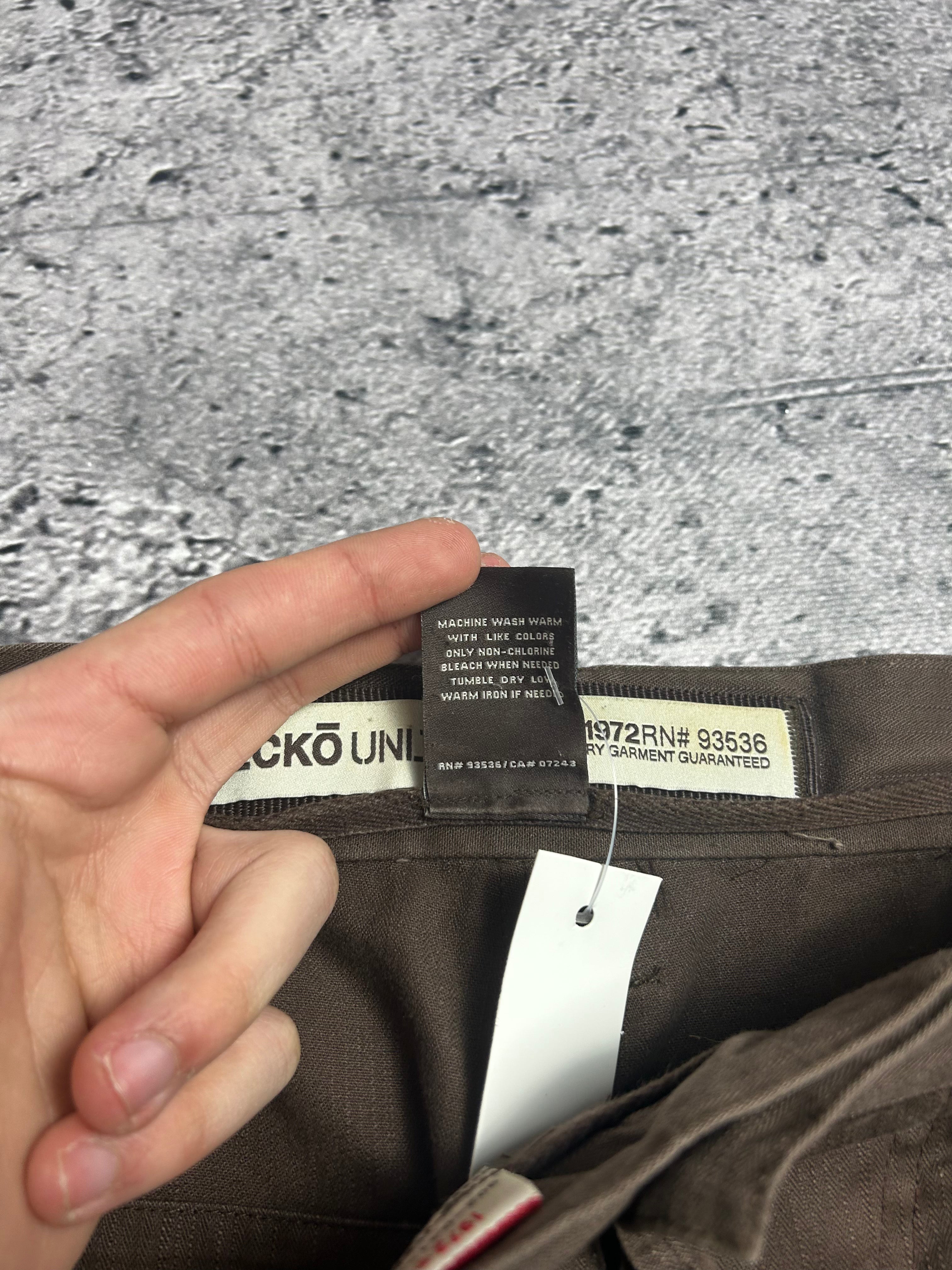 Brązowe Cargo Shorty Ecko Unltd. Rozmiar W32