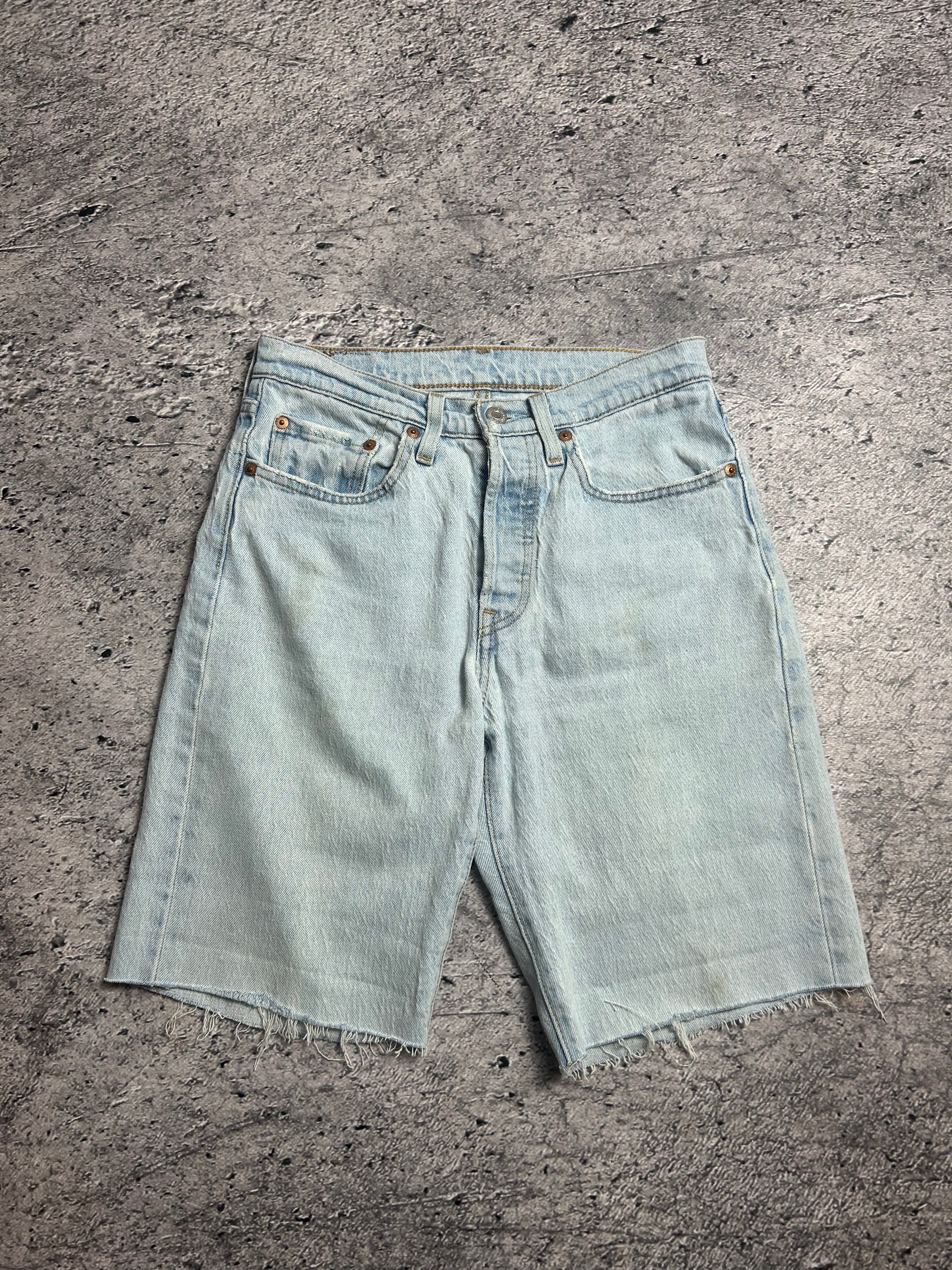 Jasnoniebieskie Shorty Damskie Jeansowe Levi's 501 W26 L30