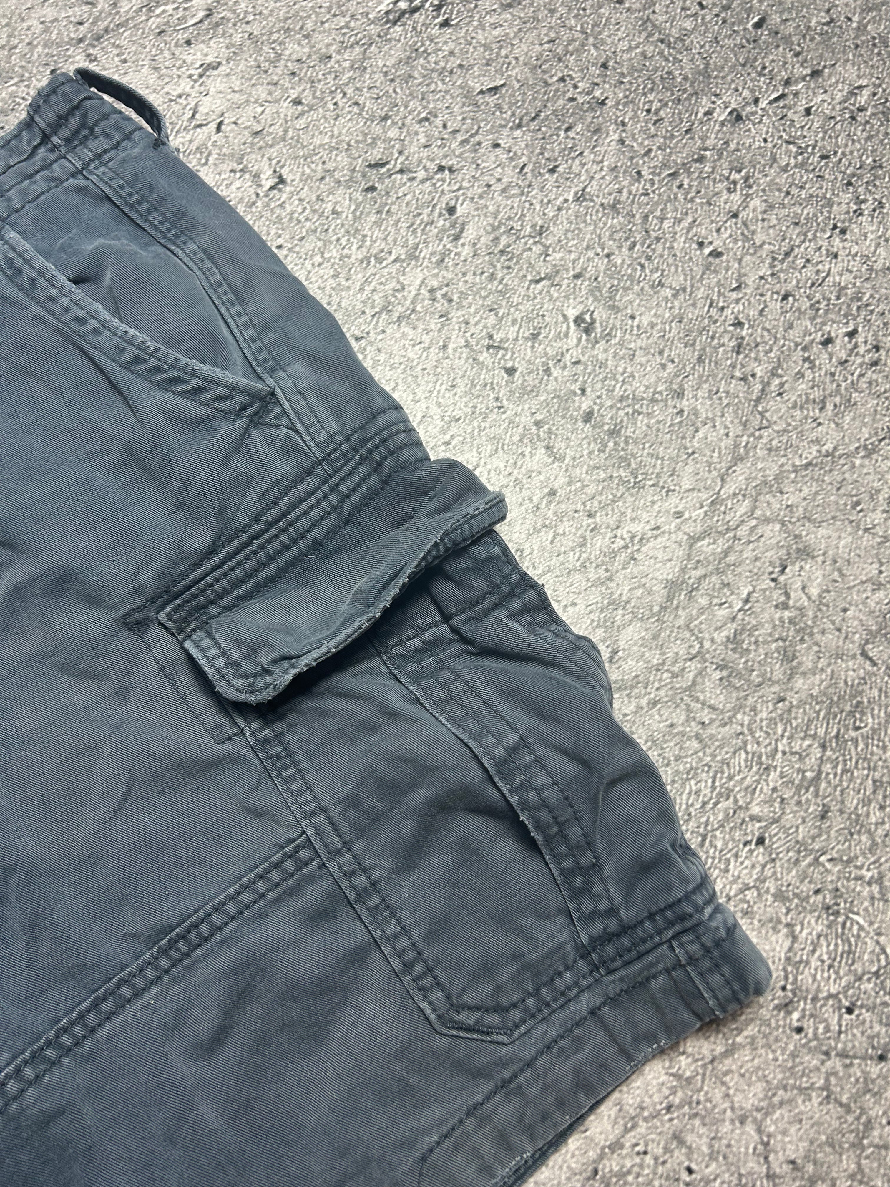 Granatowe Spodenki Shorty Hollister Cargo Fit Rozmiar 31