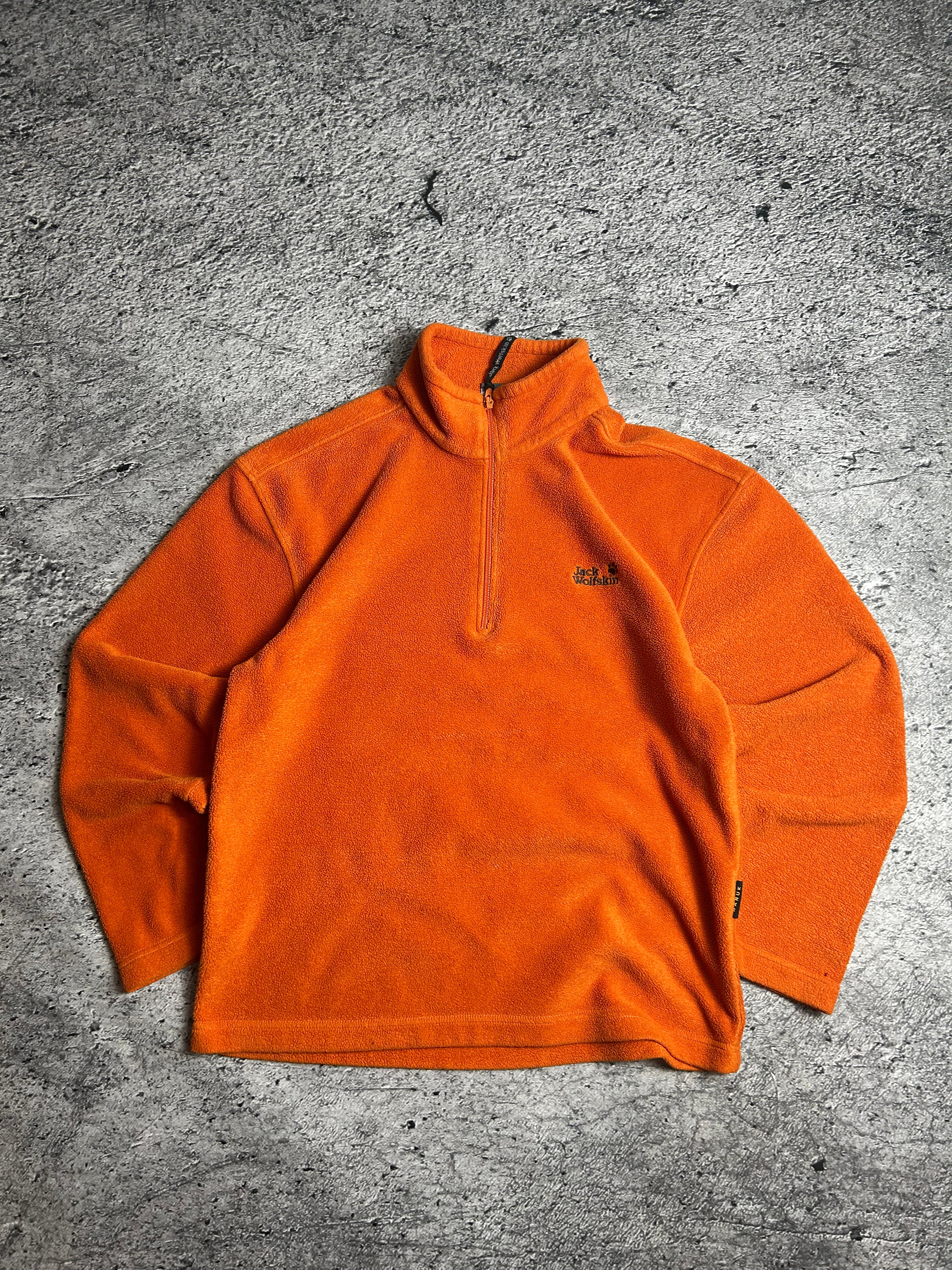 Pomarańczowy Polar Jack Wolfskin Fleece Rozmiar L