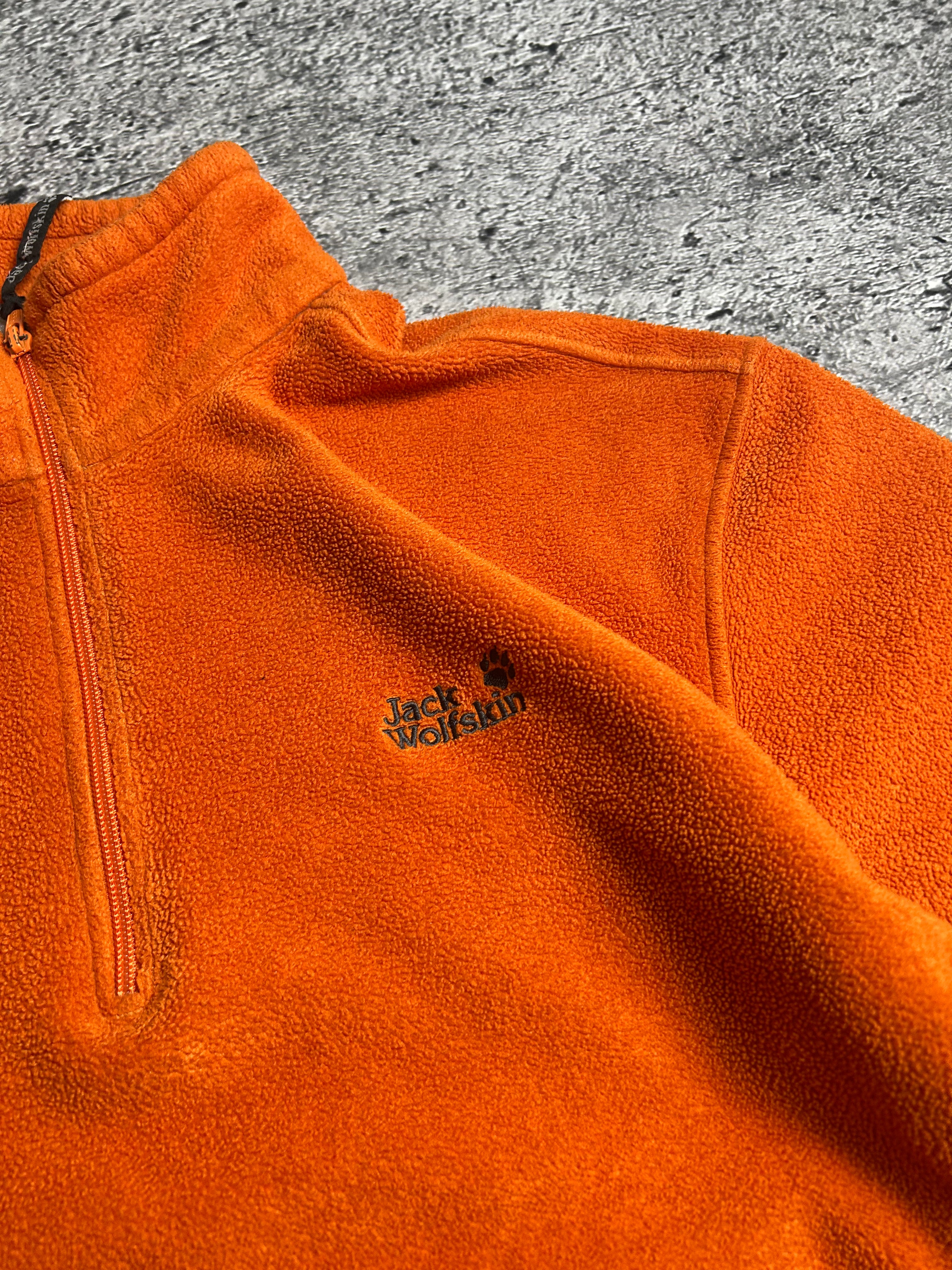 Pomarańczowy Polar Jack Wolfskin Fleece Rozmiar L