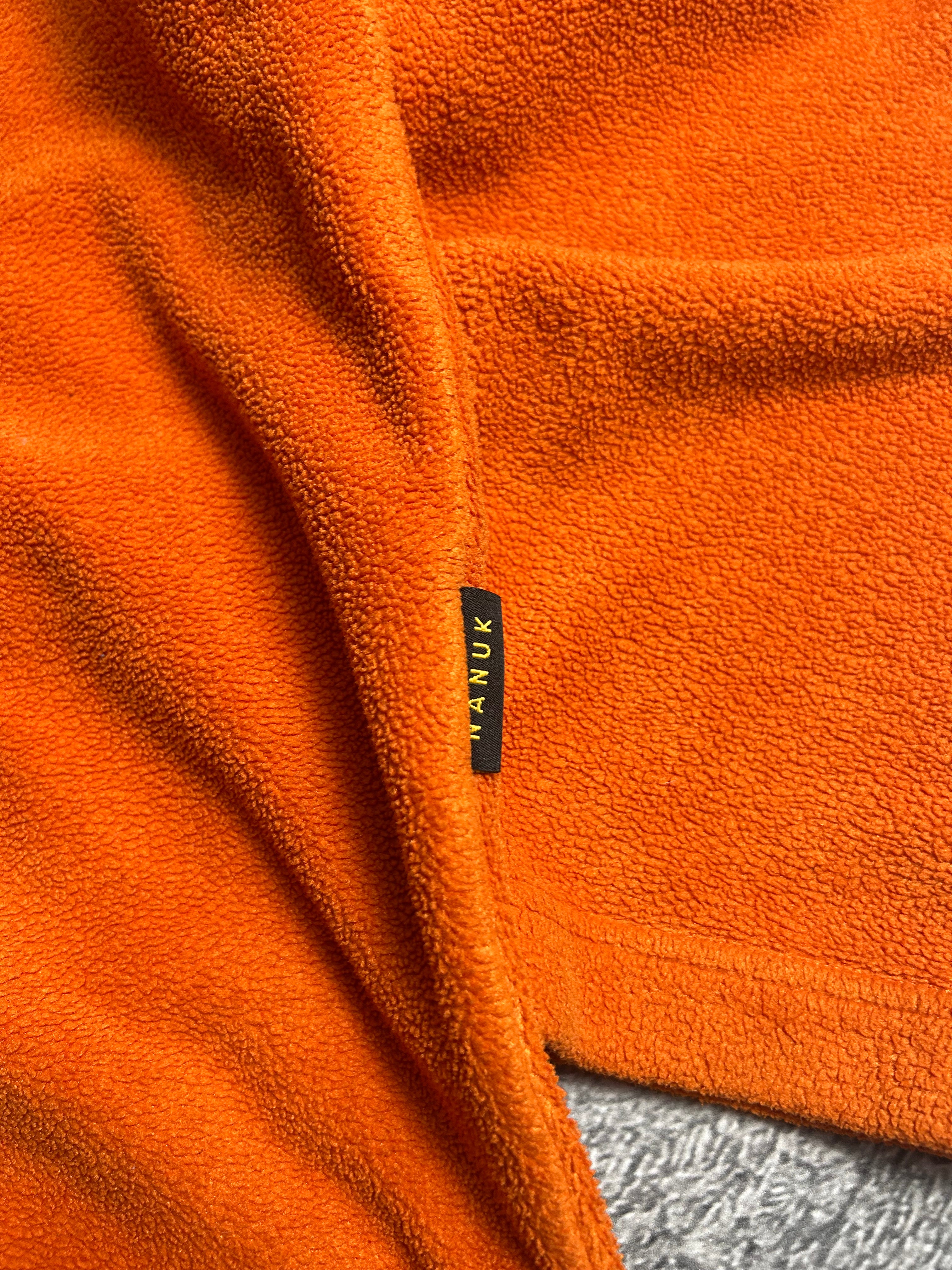 Pomarańczowy Polar Jack Wolfskin Fleece Rozmiar L
