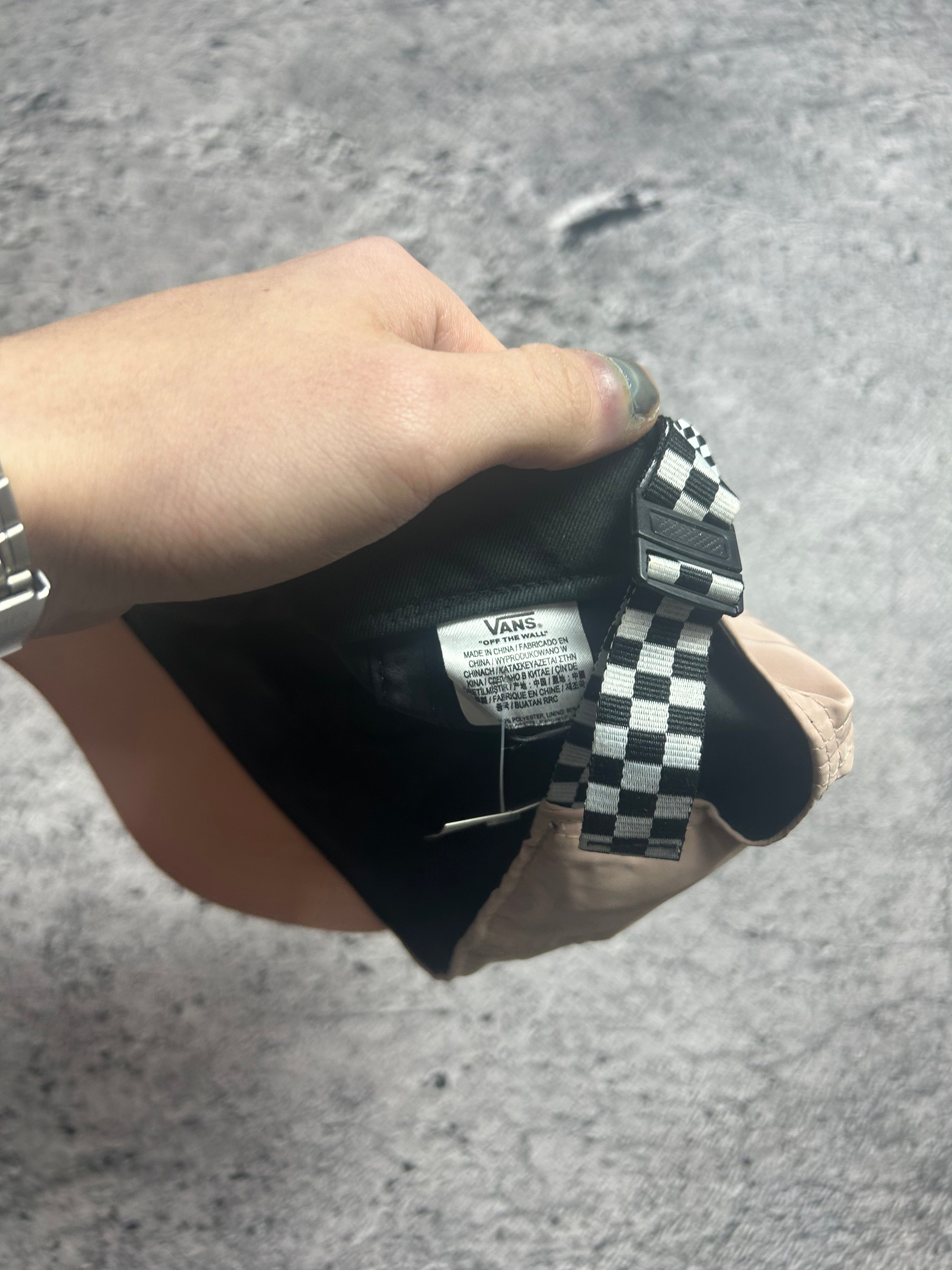 Różowa Uniwersalna Czapka z Daszkiem Vans Unisex