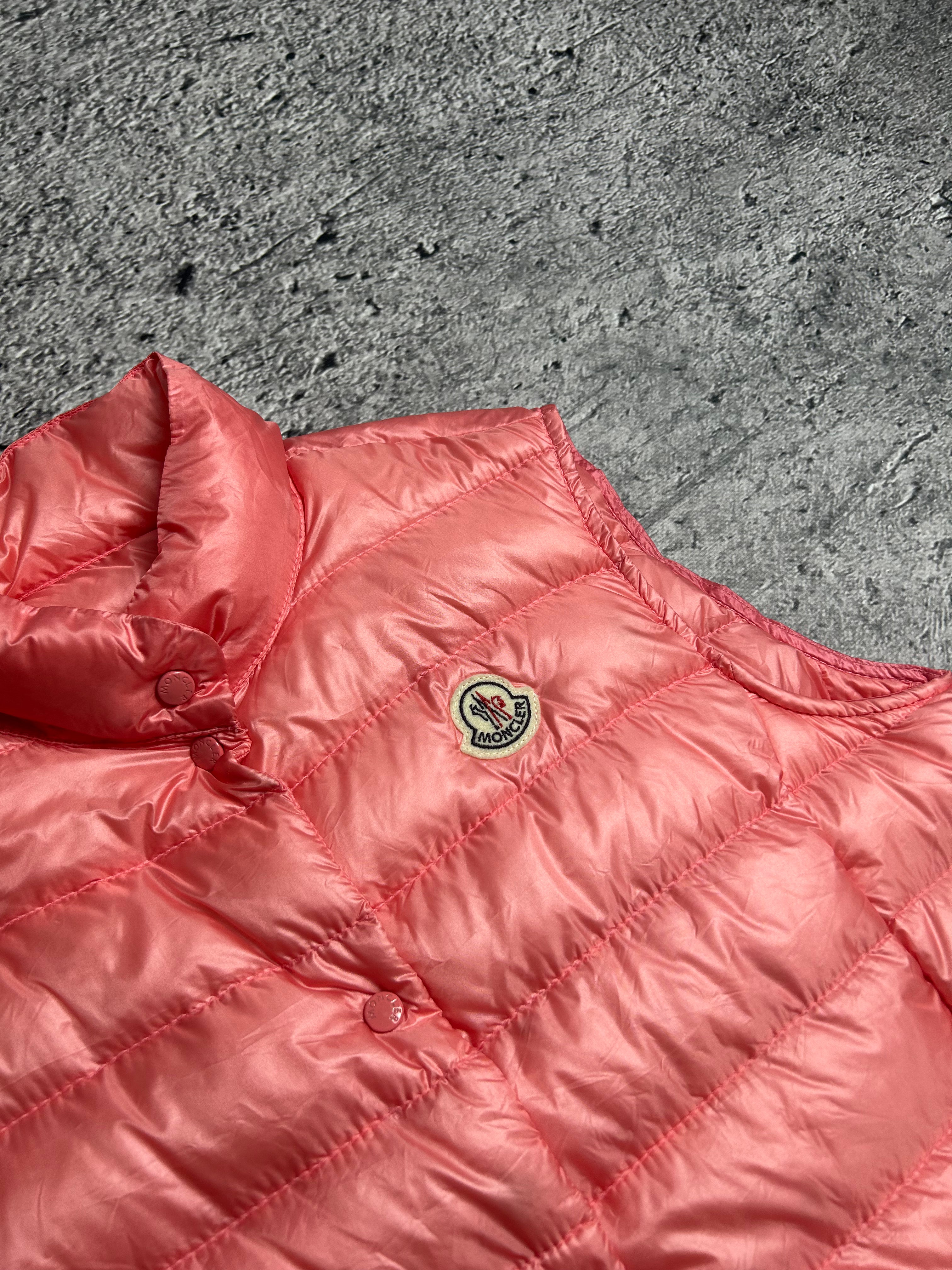 Różowa Damska Kamizelka Moncler Size 3