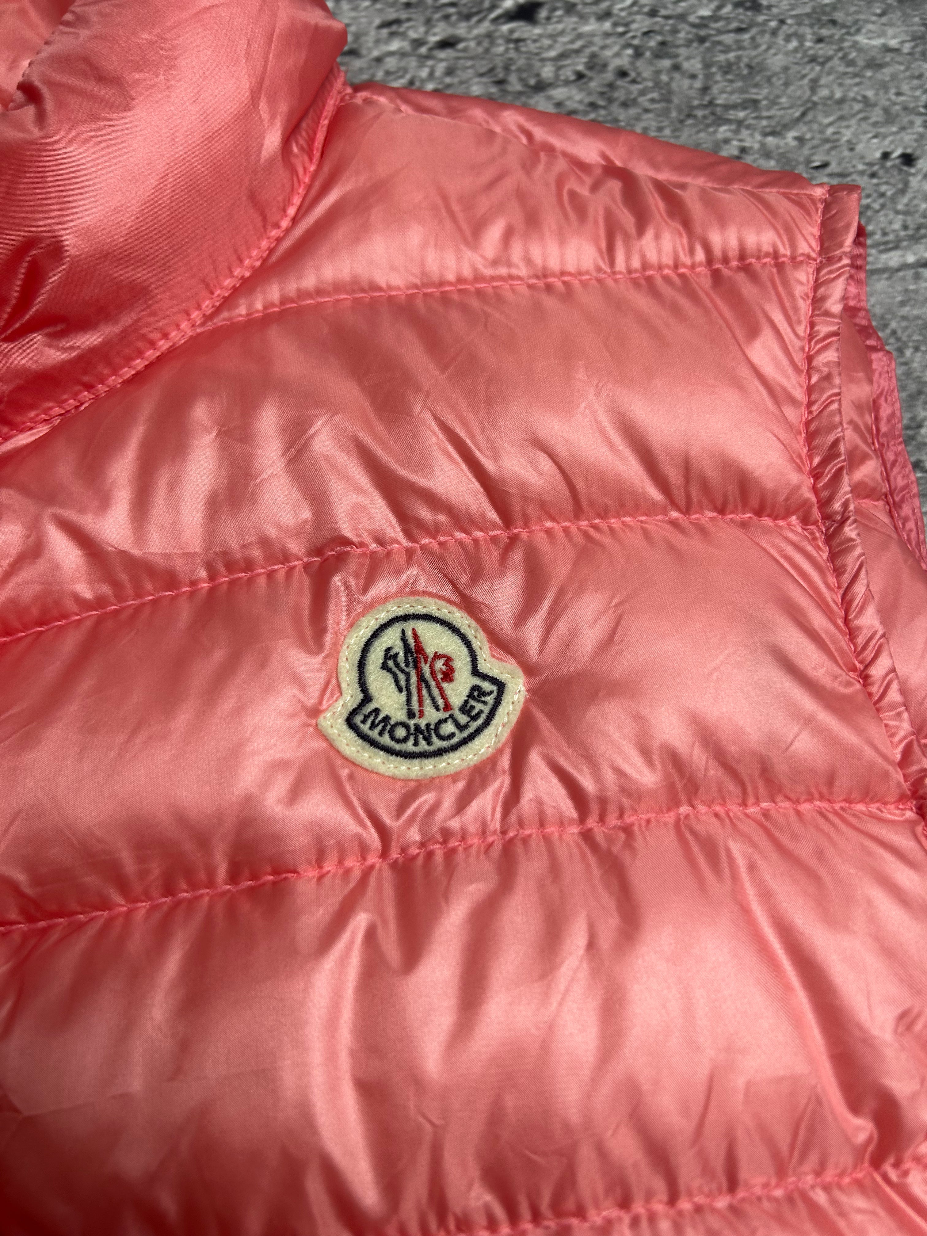 Różowa Damska Kamizelka Moncler Size 3