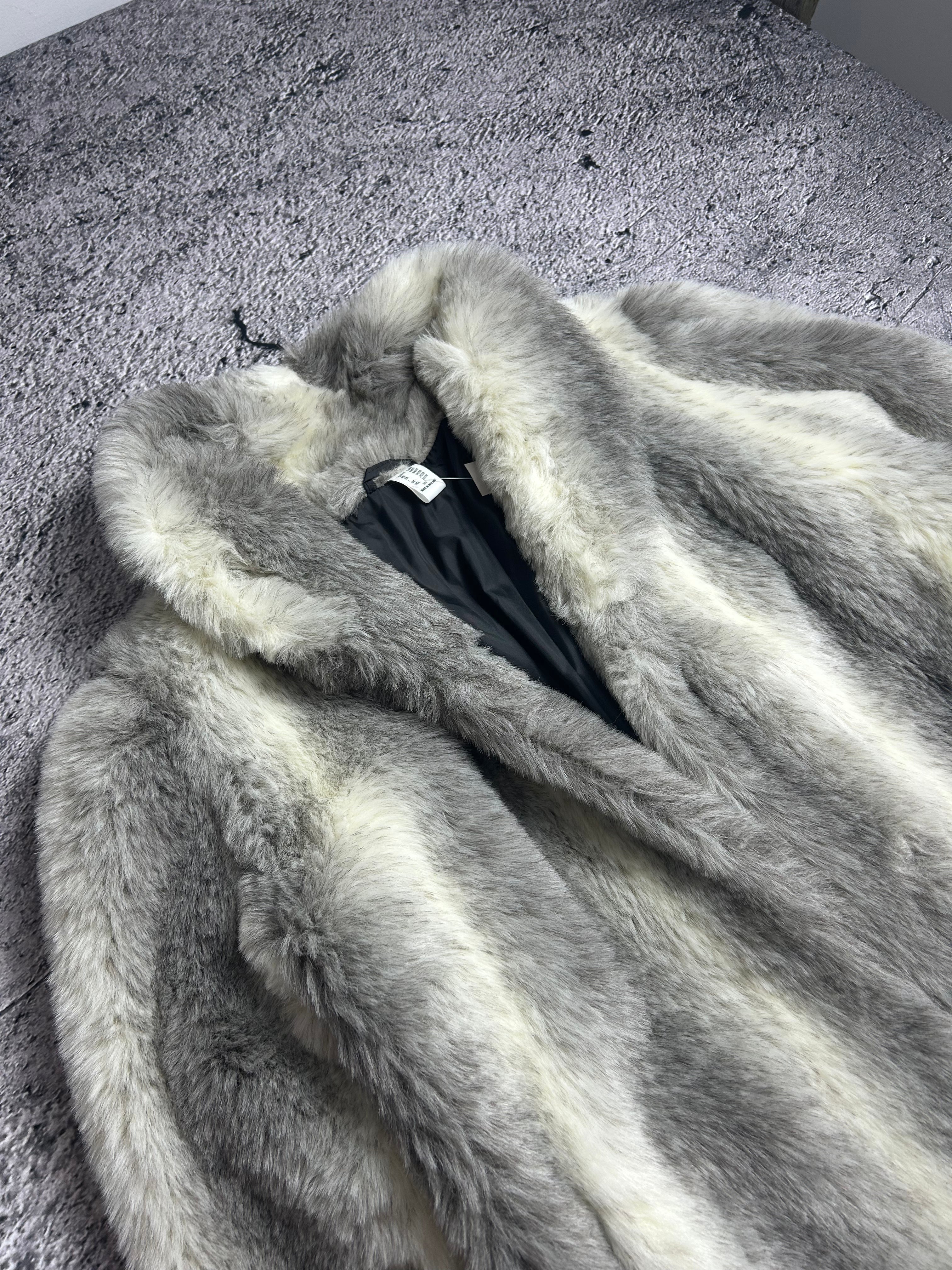 Kurtka Sztuczne Futro Made In England Rozmiar XL