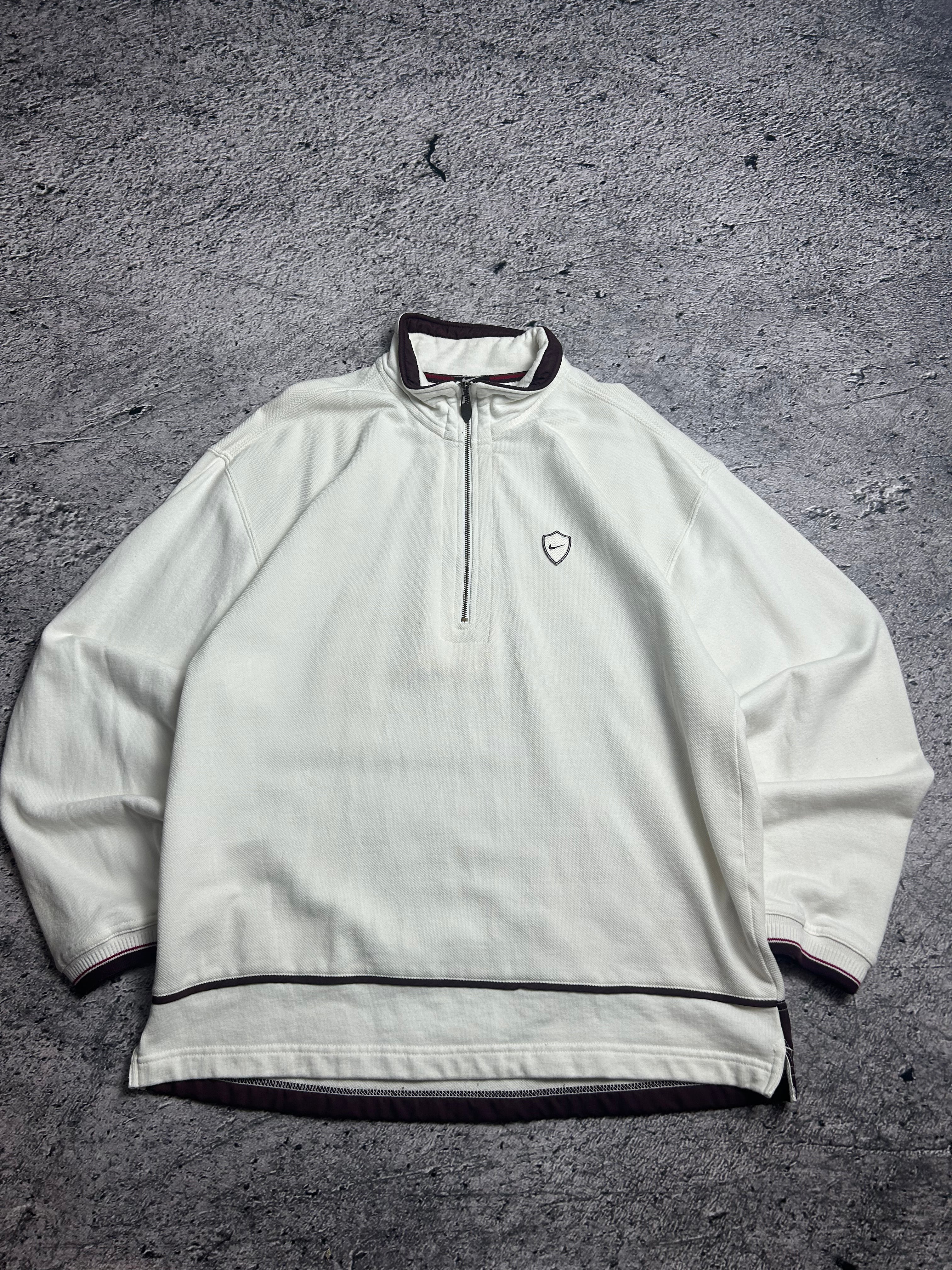Vintage Nike Bluza Half Zip Crewneck Rozmiar XL