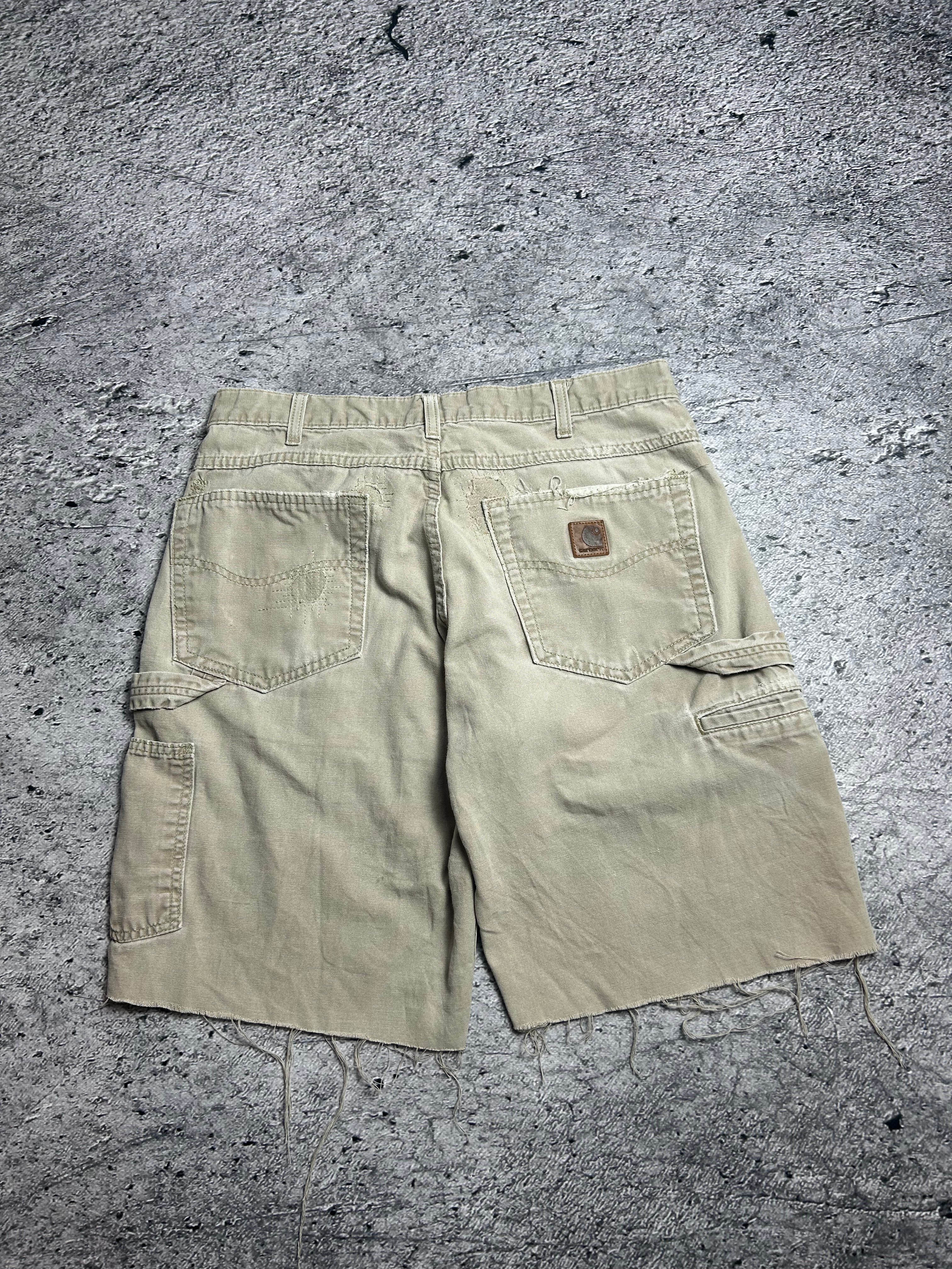 Beżowe Shorty Carhartt Custom Hand Made W34
