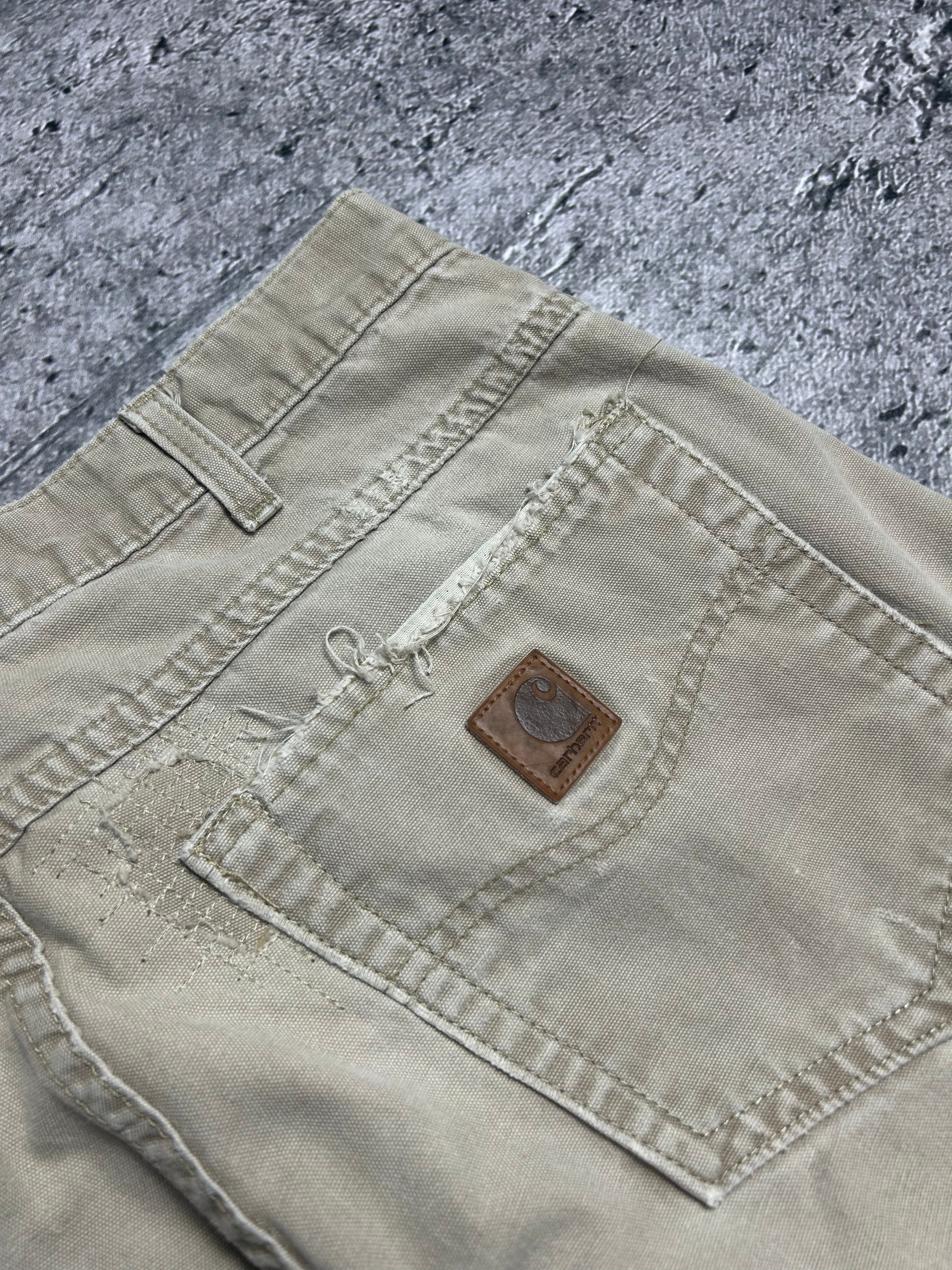Beżowe Shorty Carhartt Custom Hand Made W34