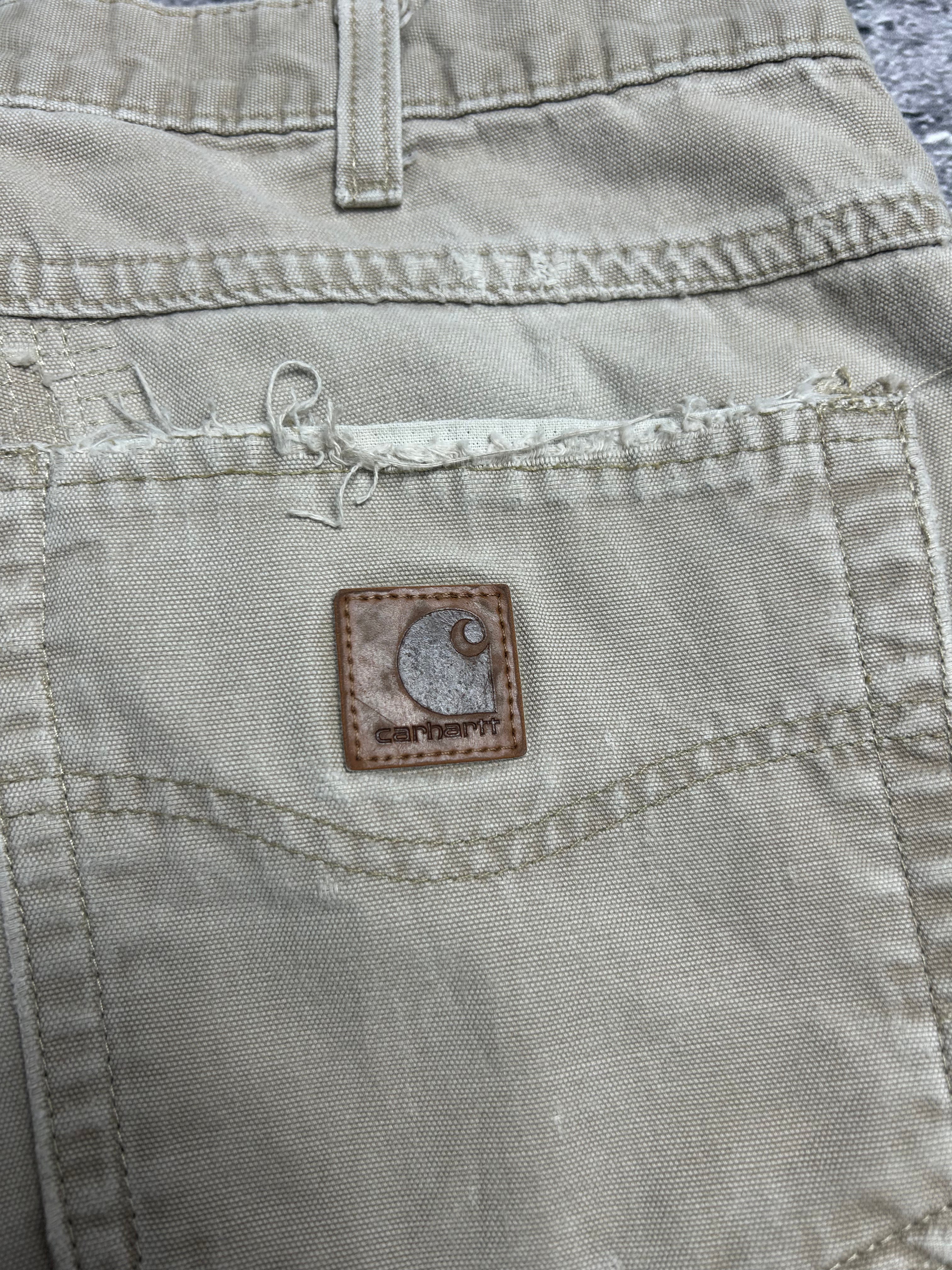 Beżowe Shorty Carhartt Custom Hand Made W34