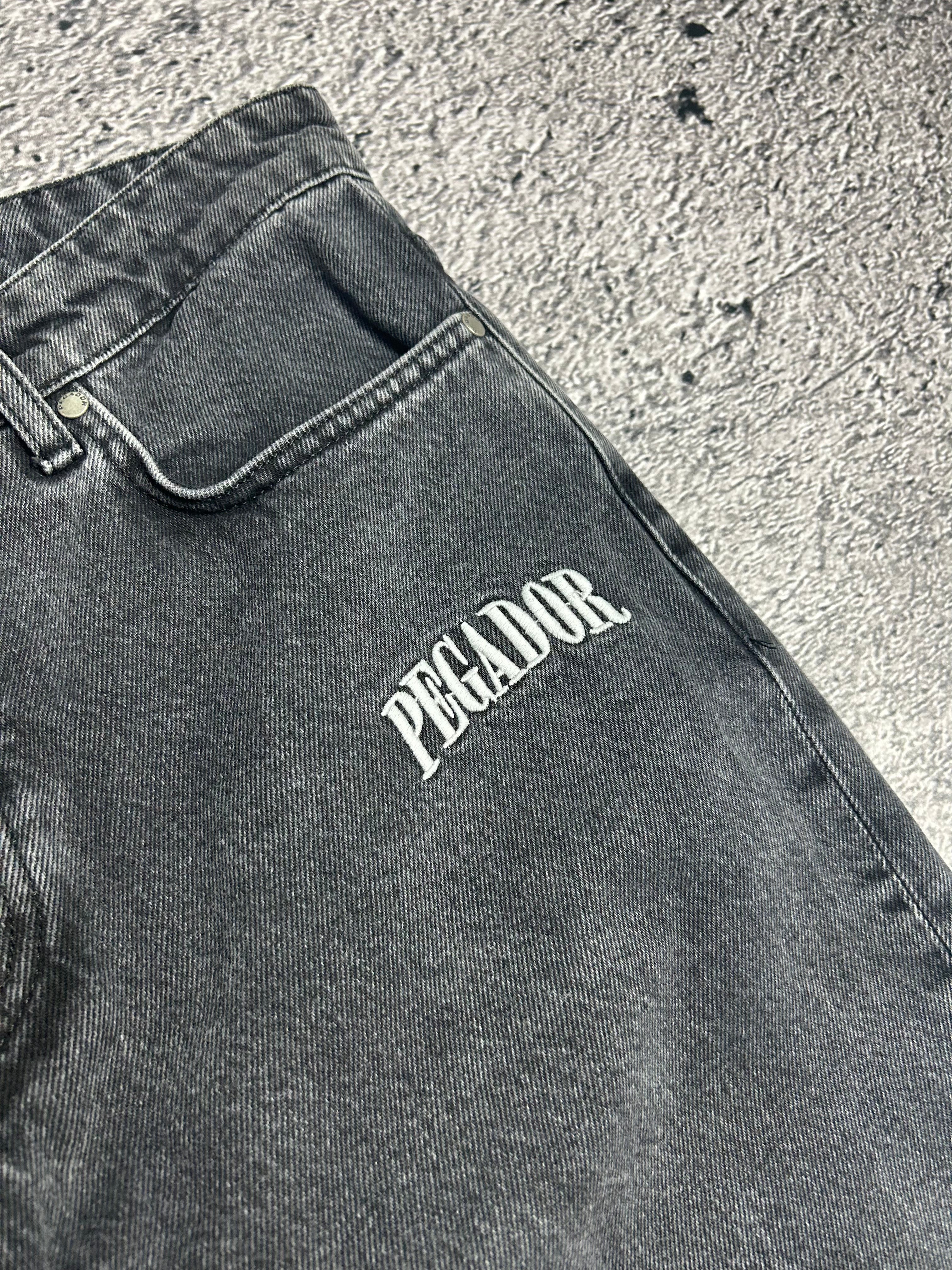 Szare Jeansy Pegador Washed Style Size 32