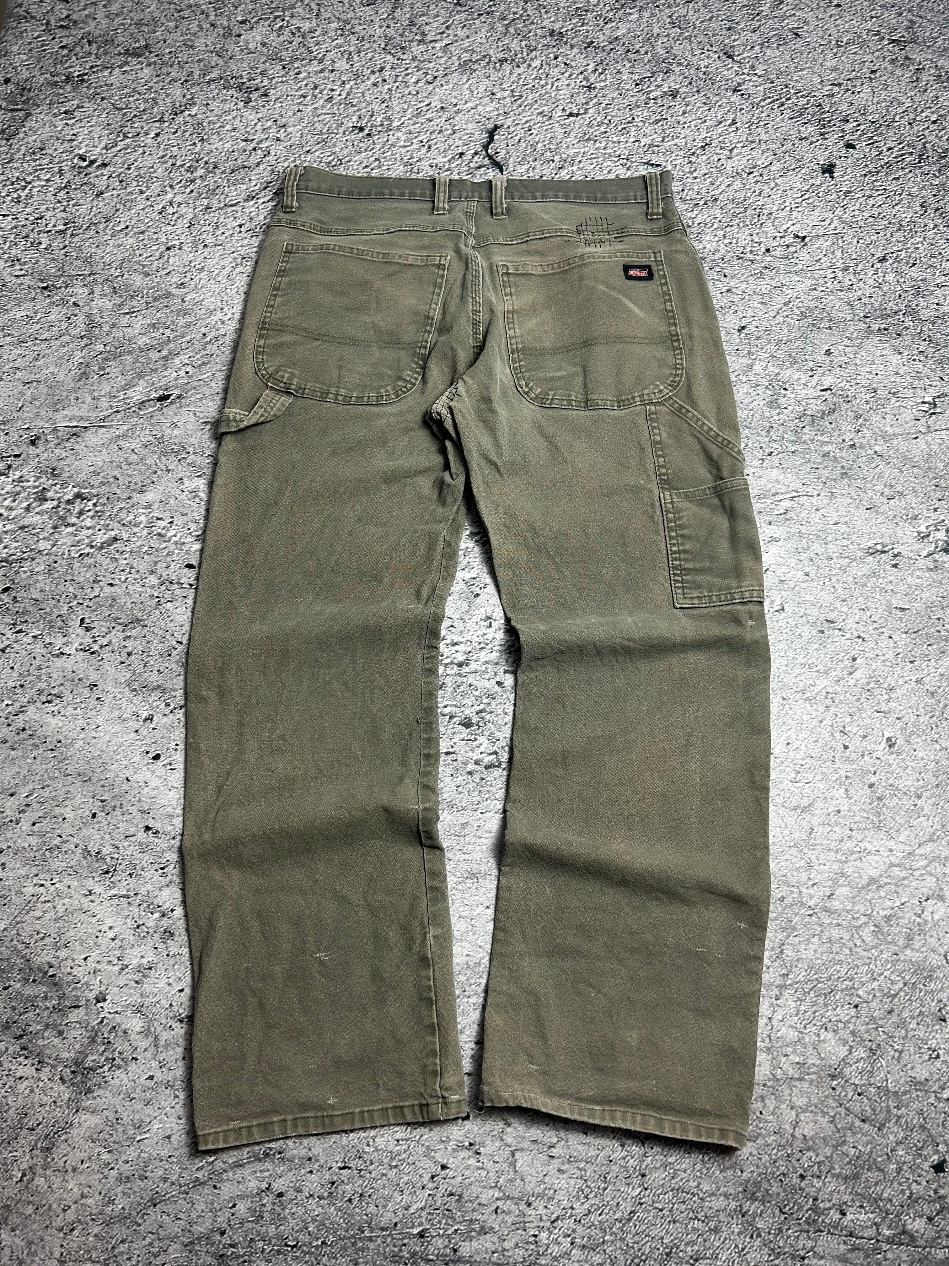 Szare Khaki Jeansy Dickies Hand Made Custom Workwear