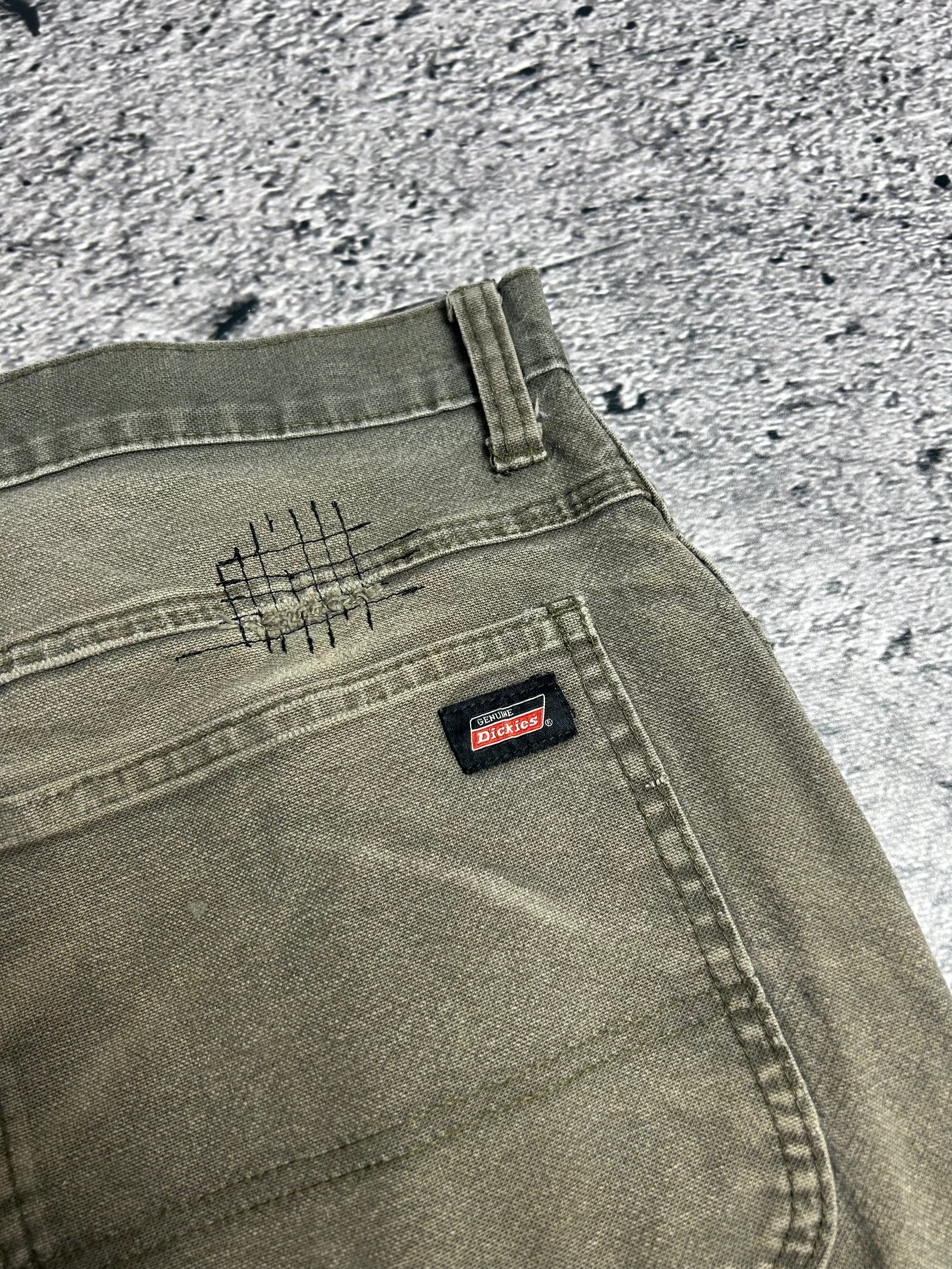 Szare Khaki Jeansy Dickies Hand Made Custom Workwear