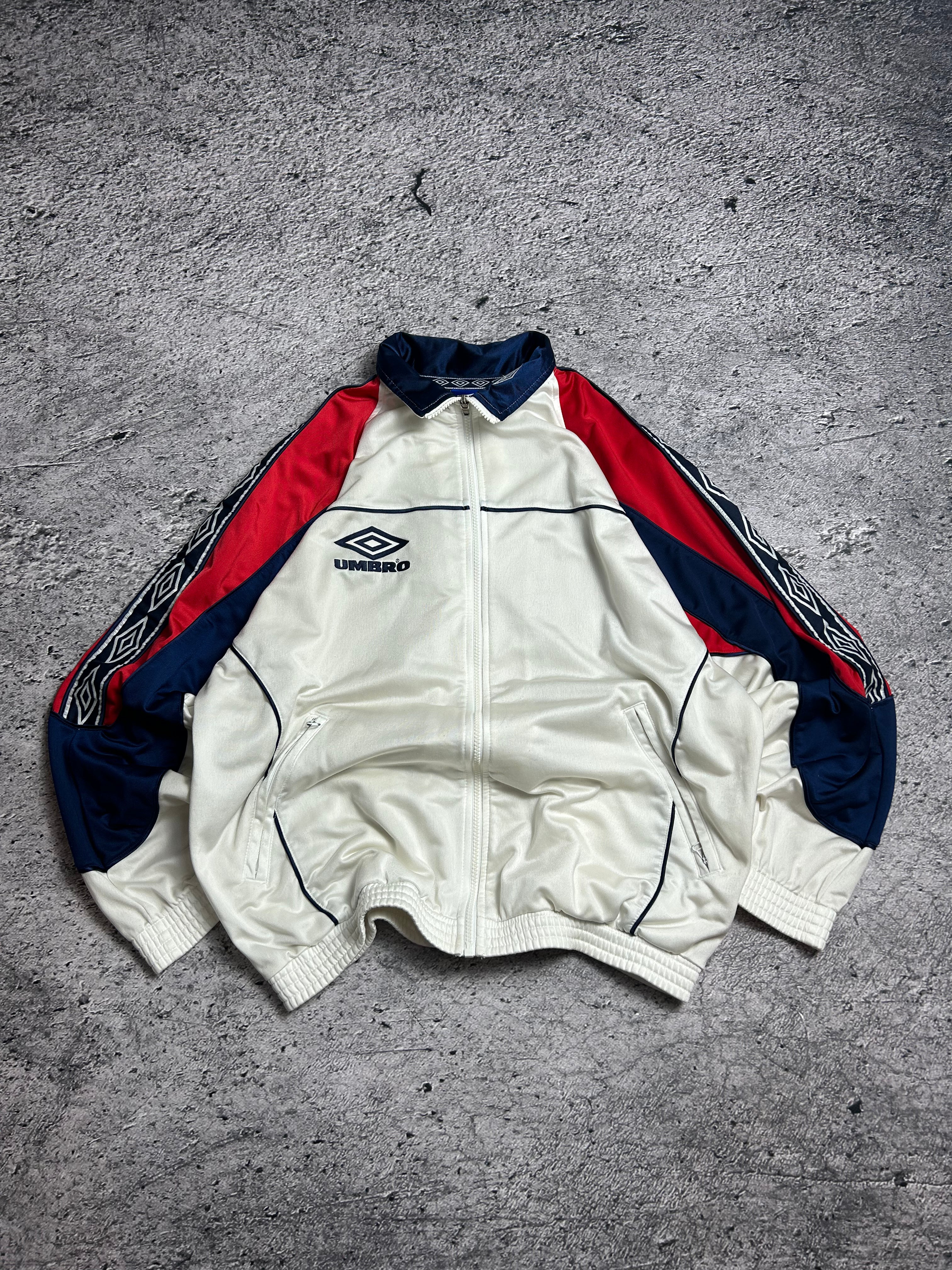 Vintage 90s Umbro Trackjacket Rozmiar L Zip