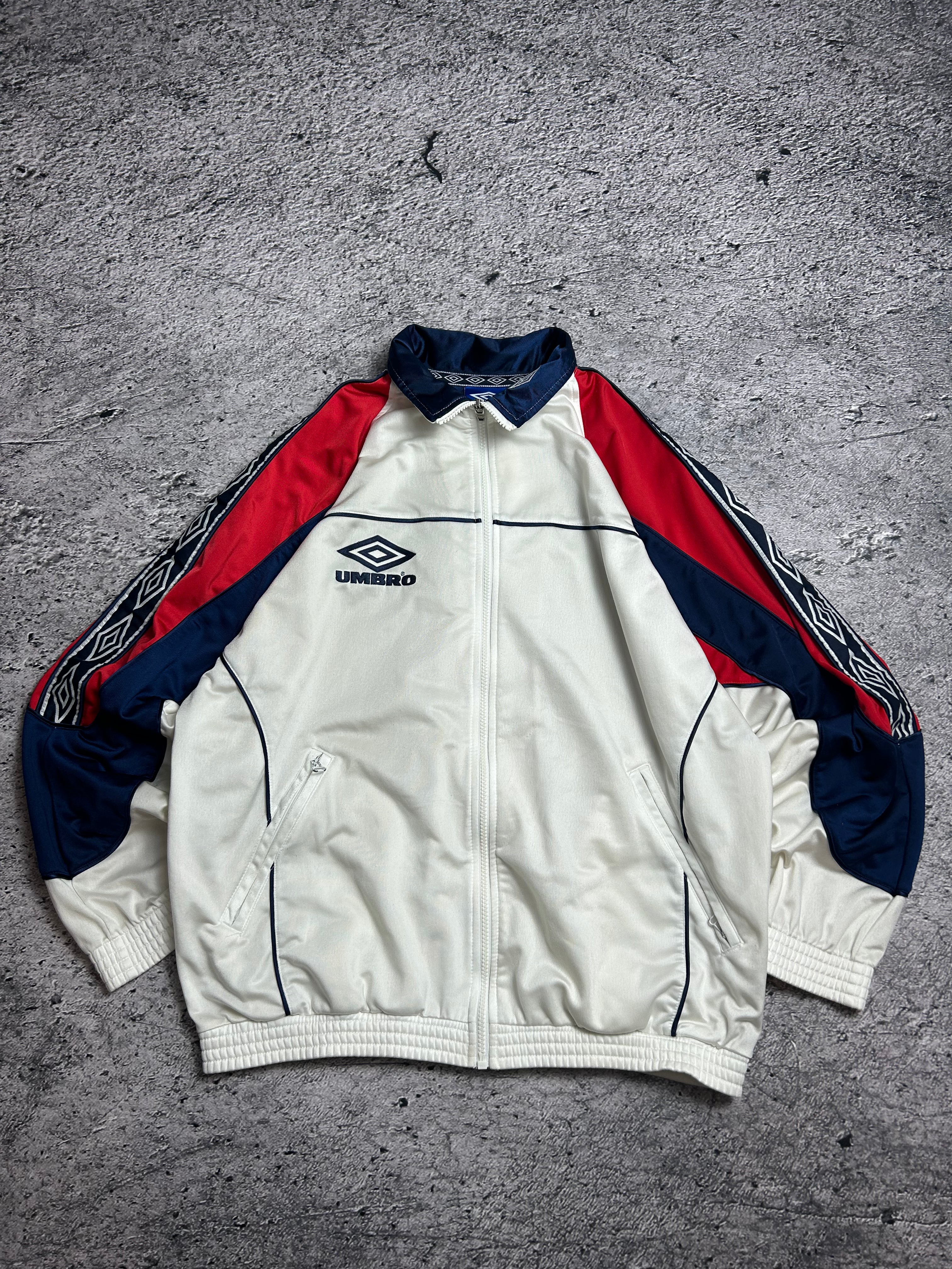 Vintage 90s Umbro Trackjacket Rozmiar L Zip