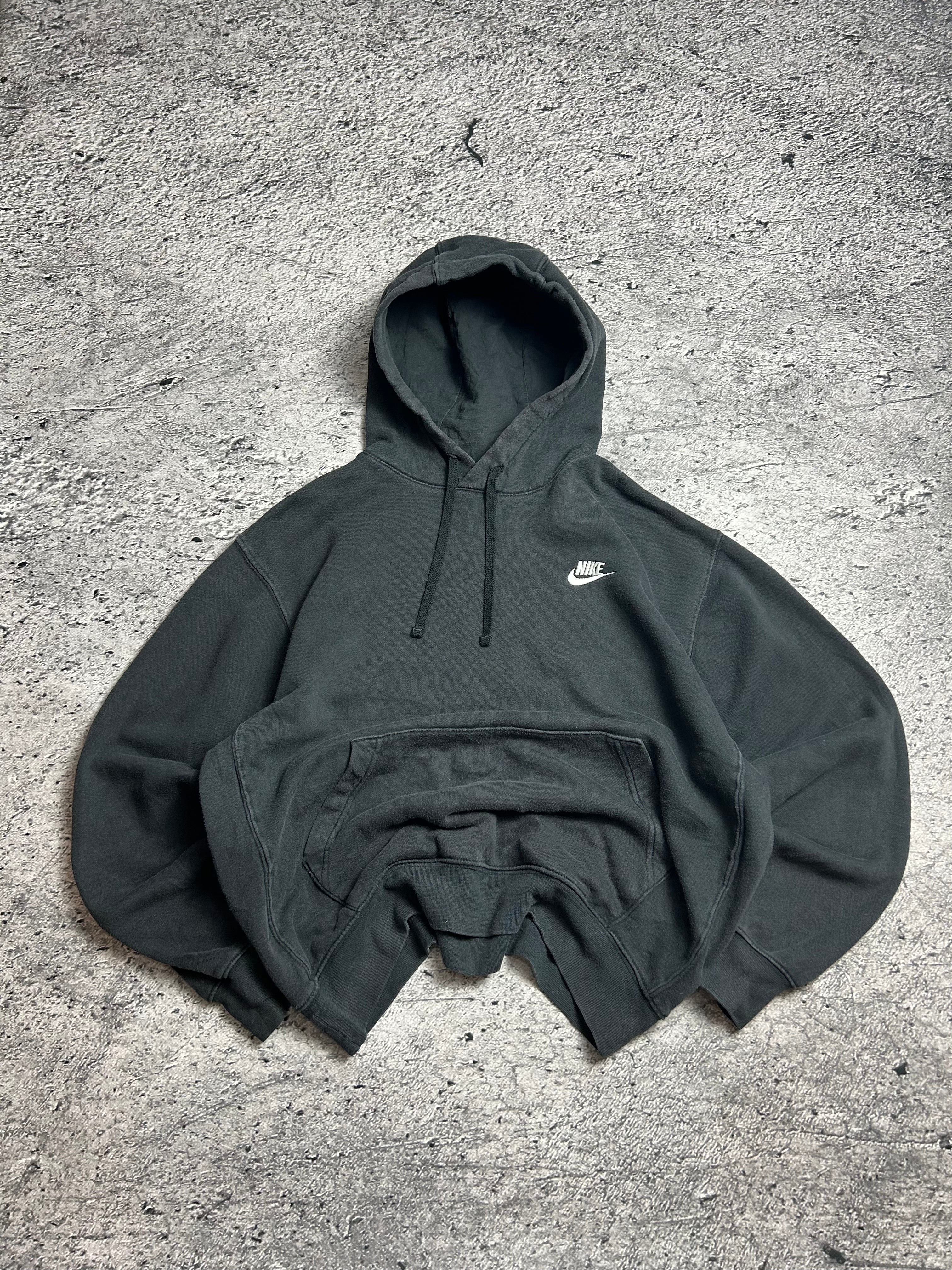 Czarna Klasyczna Bluza Hoodie Nike Hoodie Rozmiar M Small Logo