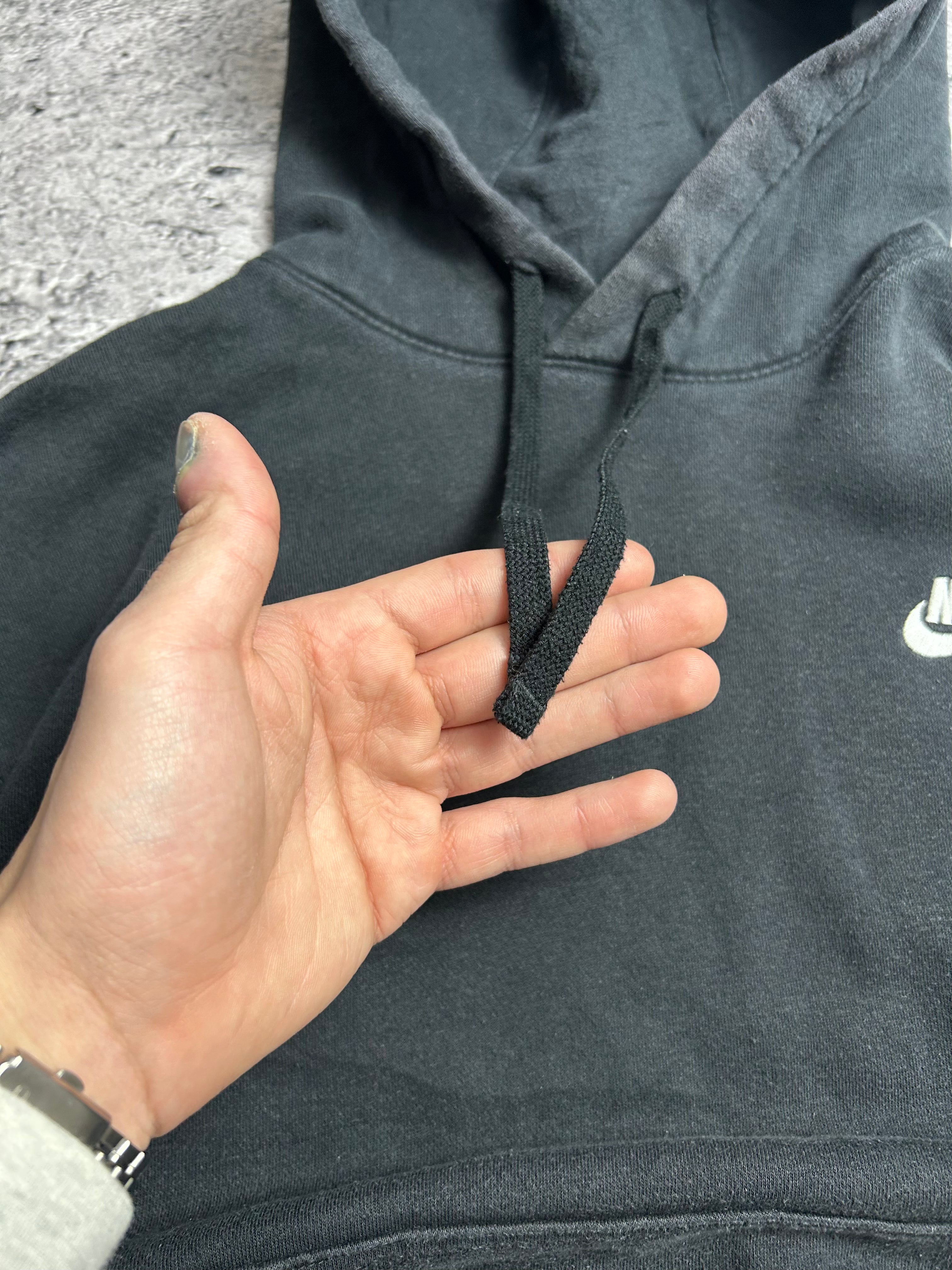 Czarna Klasyczna Bluza Hoodie Nike Hoodie Rozmiar M Small Logo