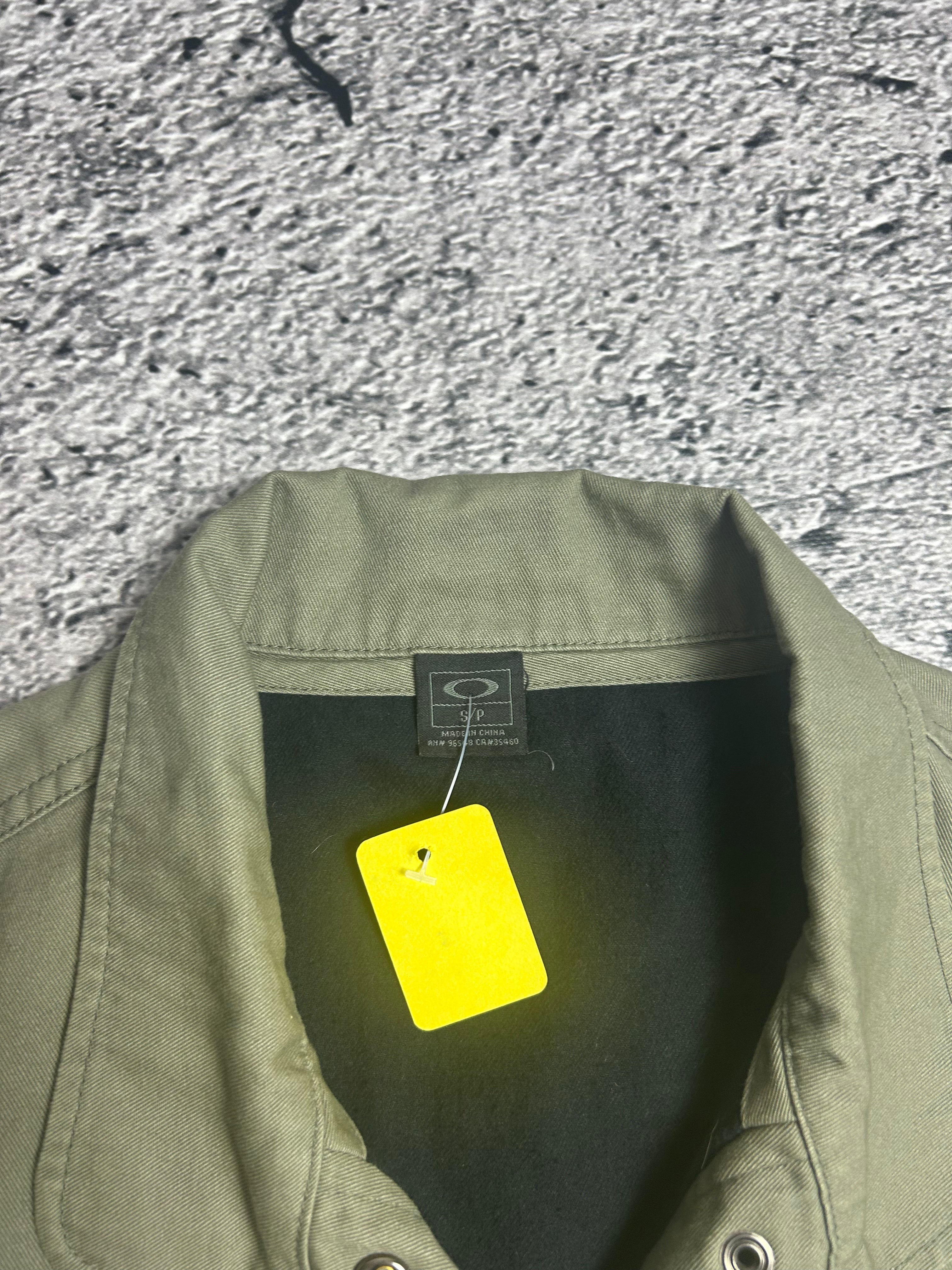 Khaki Płaszcz Kurtka Parka Oakley Rozmiar S