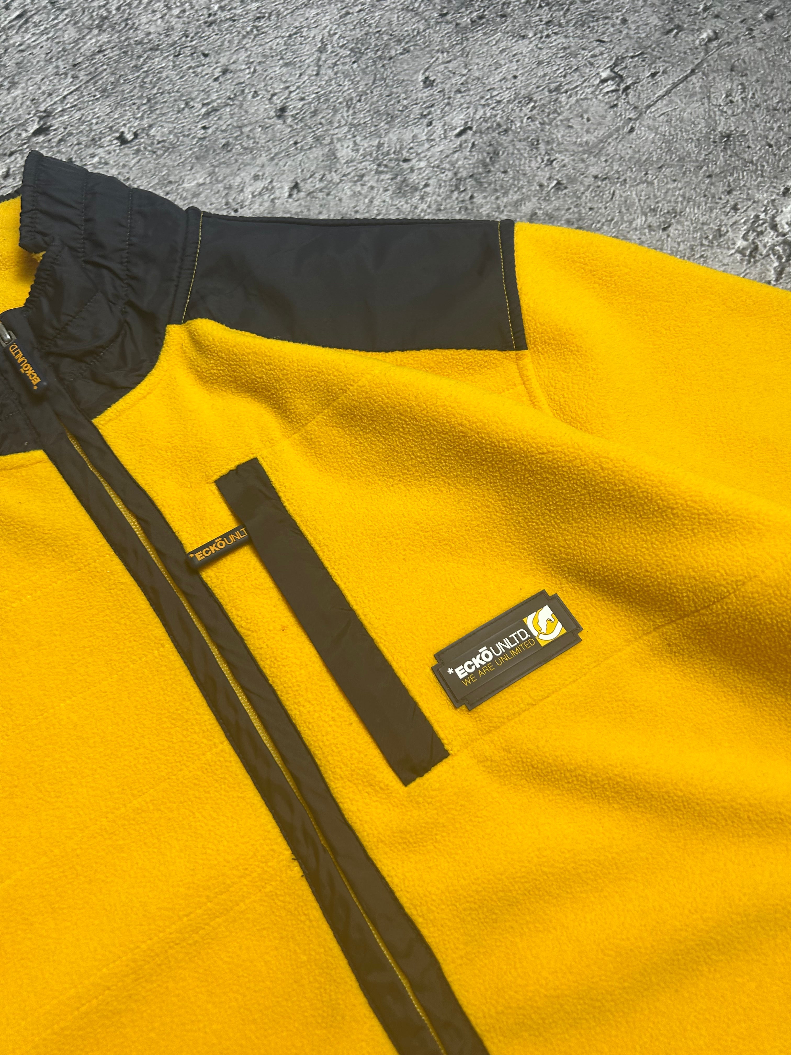 Żółty Polar Ecko Unltd Rozmiar L Outdoor Wear
