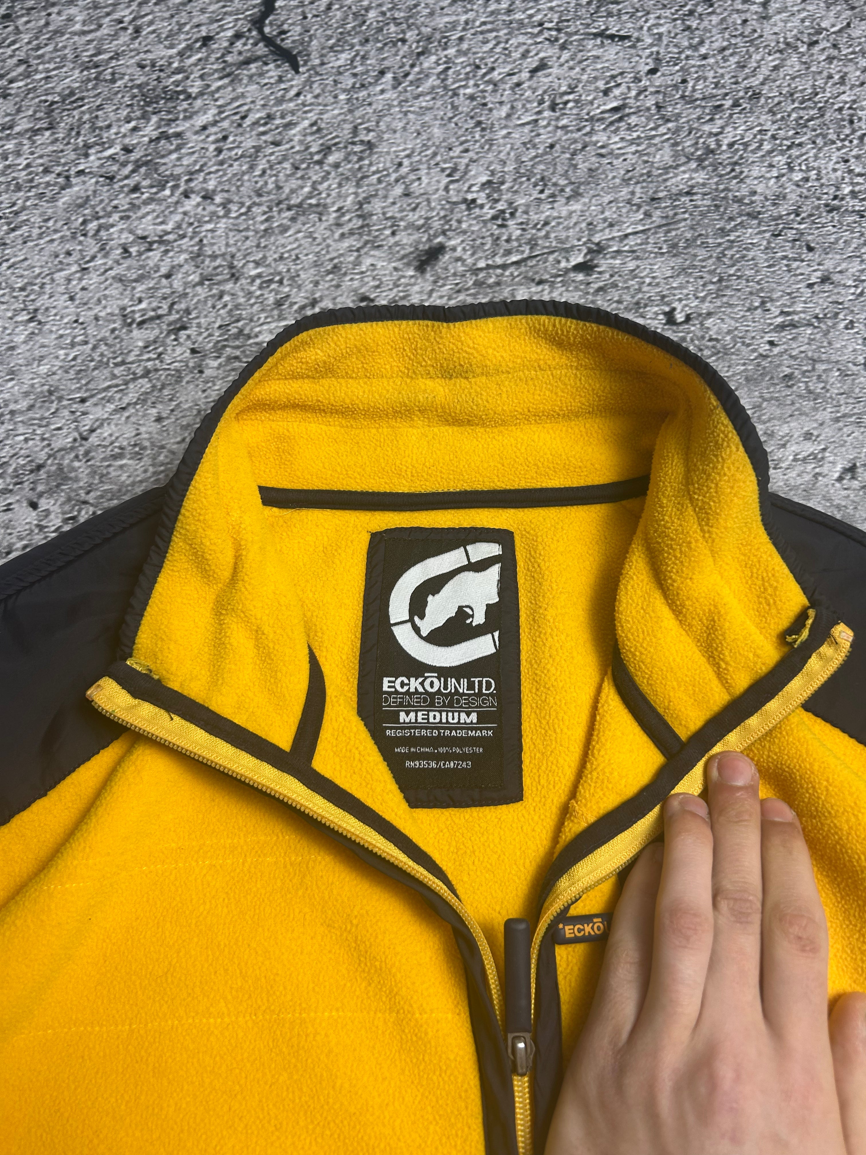 Żółty Polar Ecko Unltd Rozmiar L Outdoor Wear