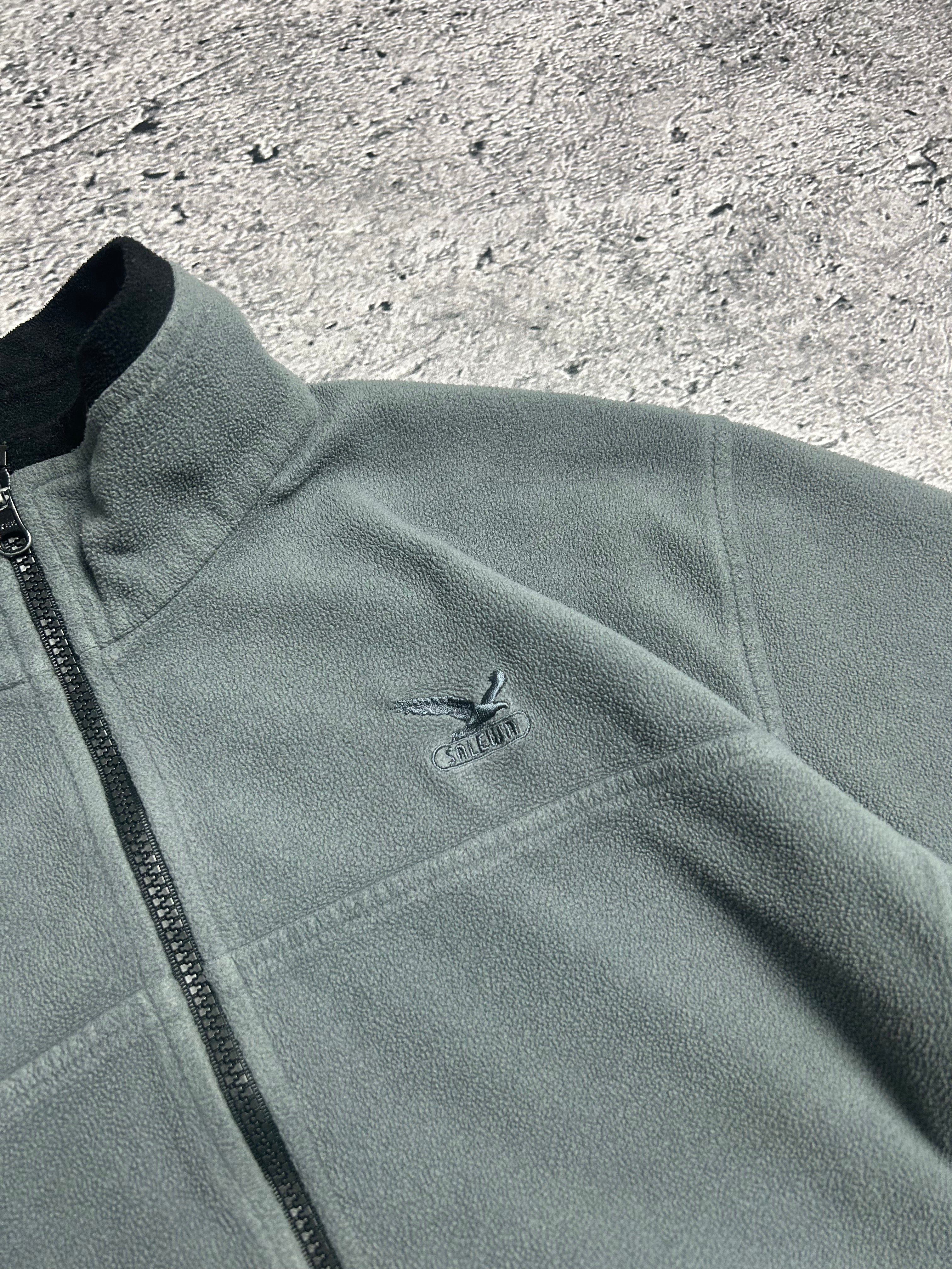 Szary Polar Zip Salewa Outdoor Wear Rozmiar L Alpine Experience