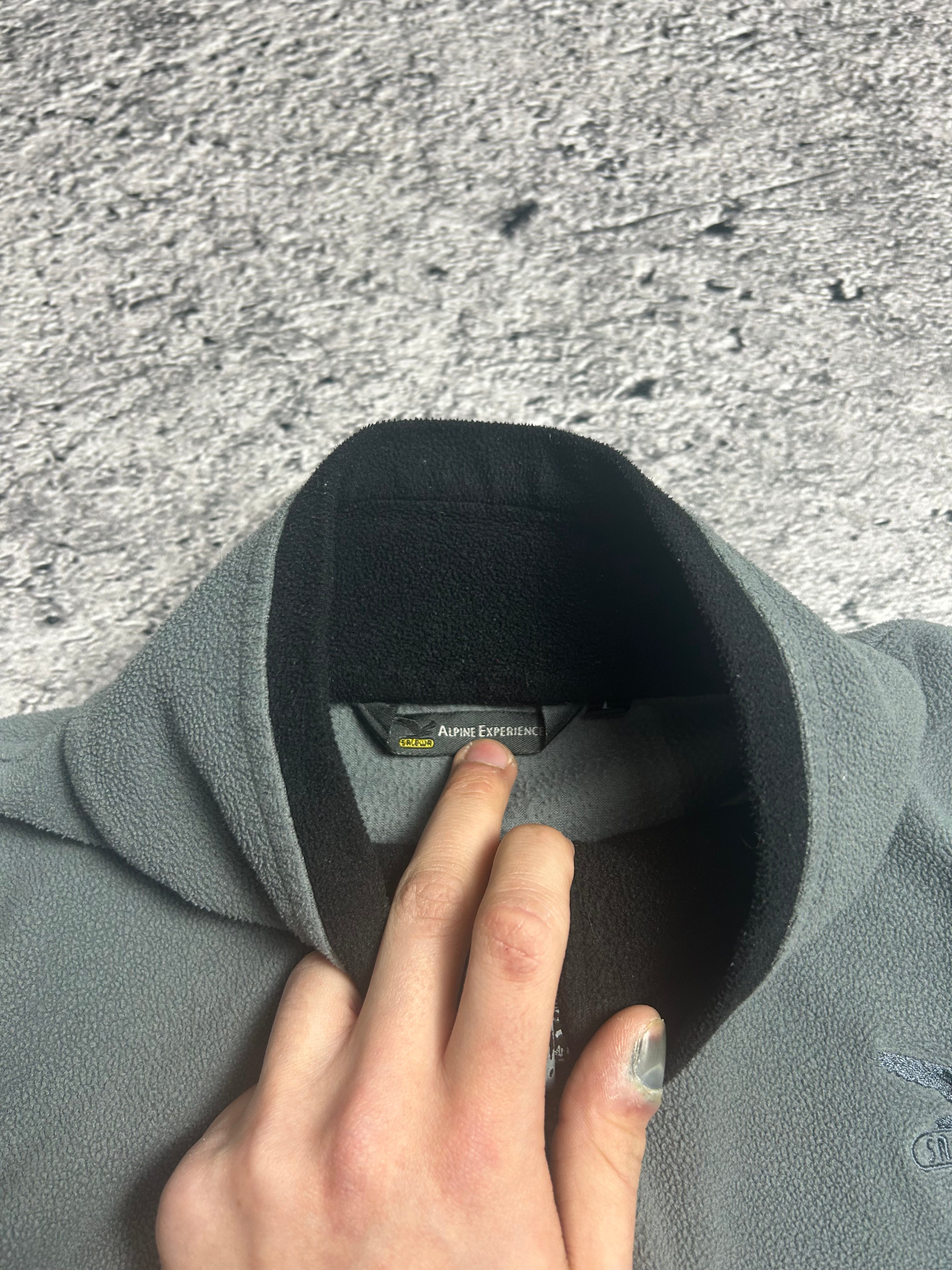 Szary Polar Zip Salewa Outdoor Wear Rozmiar L Alpine Experience