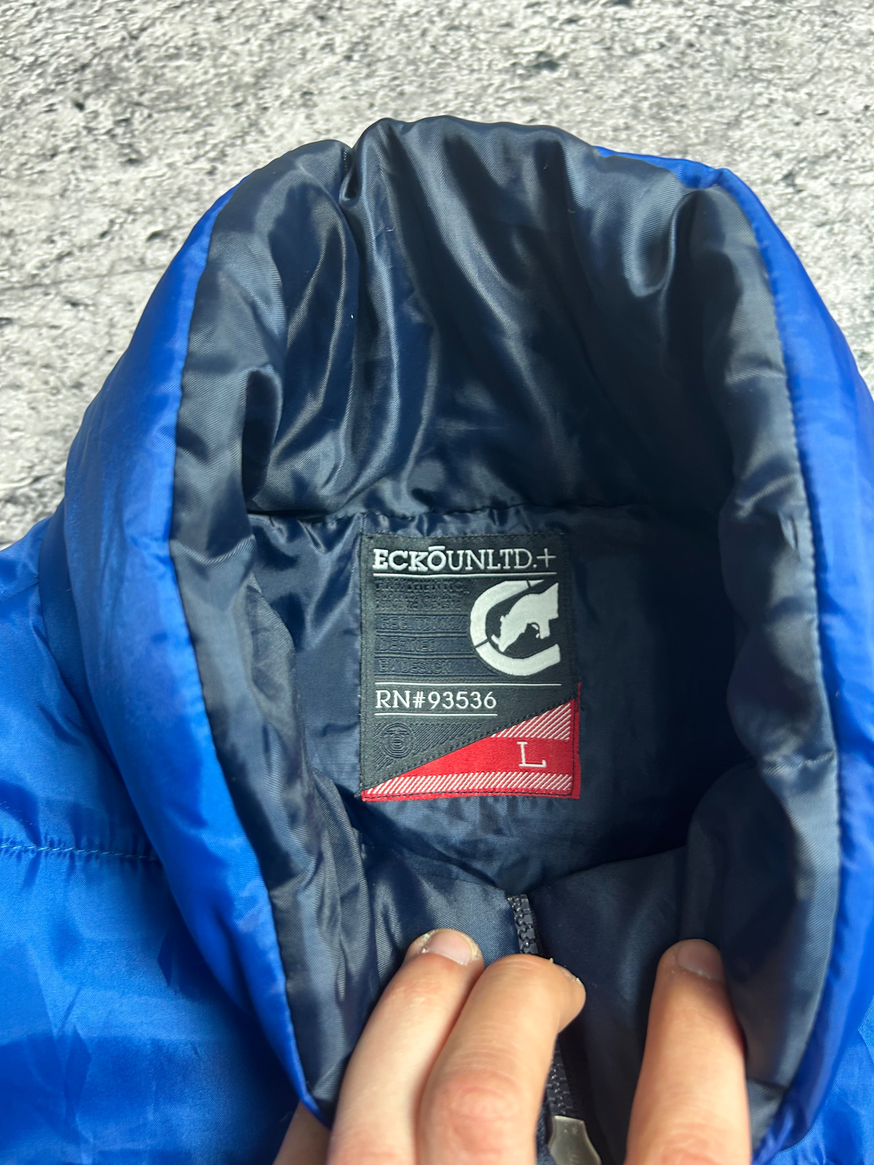 Niebieska Kamizelka Ecko Unltd Vest Rozmiar XL
