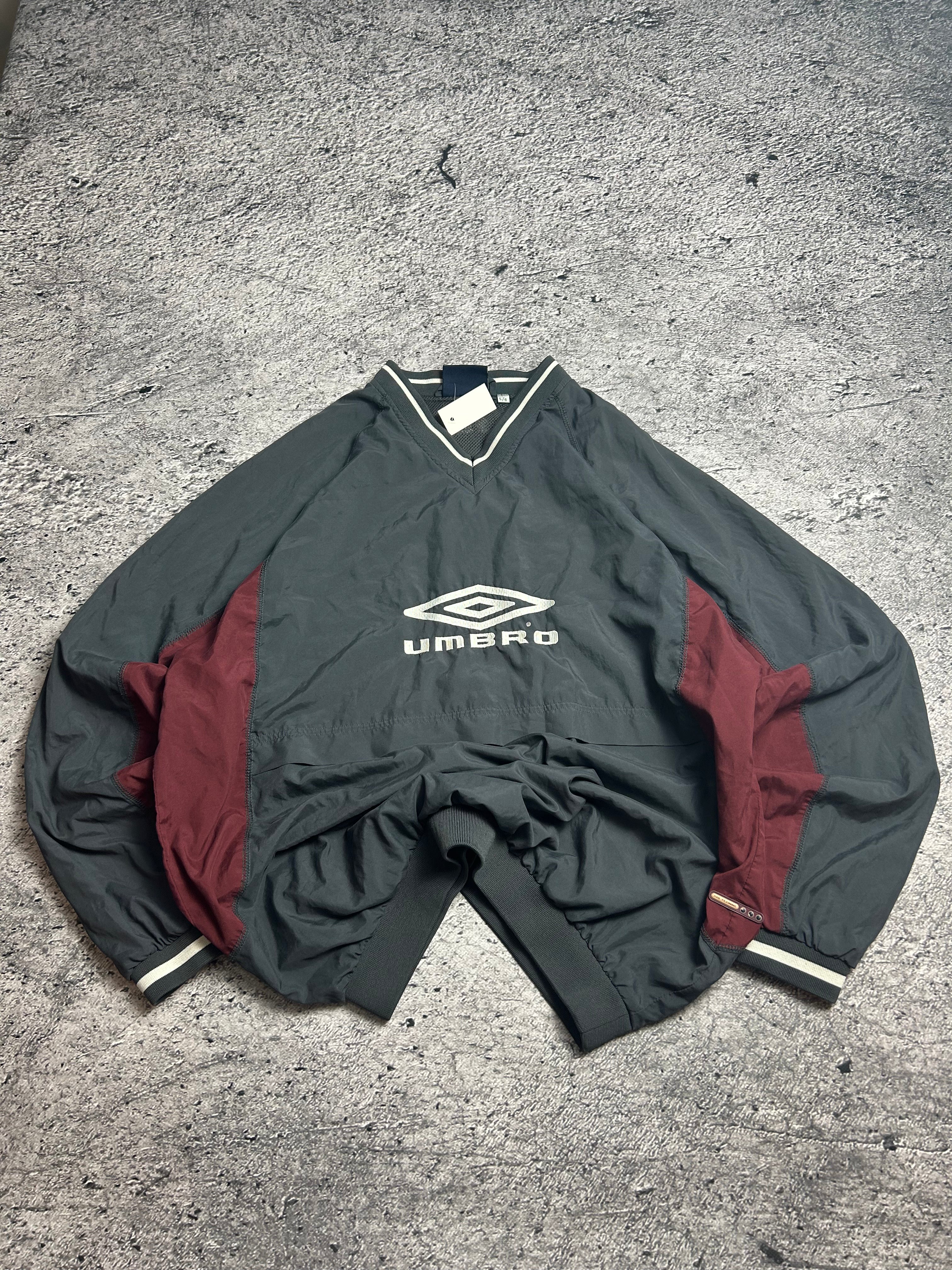 Vintage 00s Umbro Crewneck Trackjacket Rozmiar XL