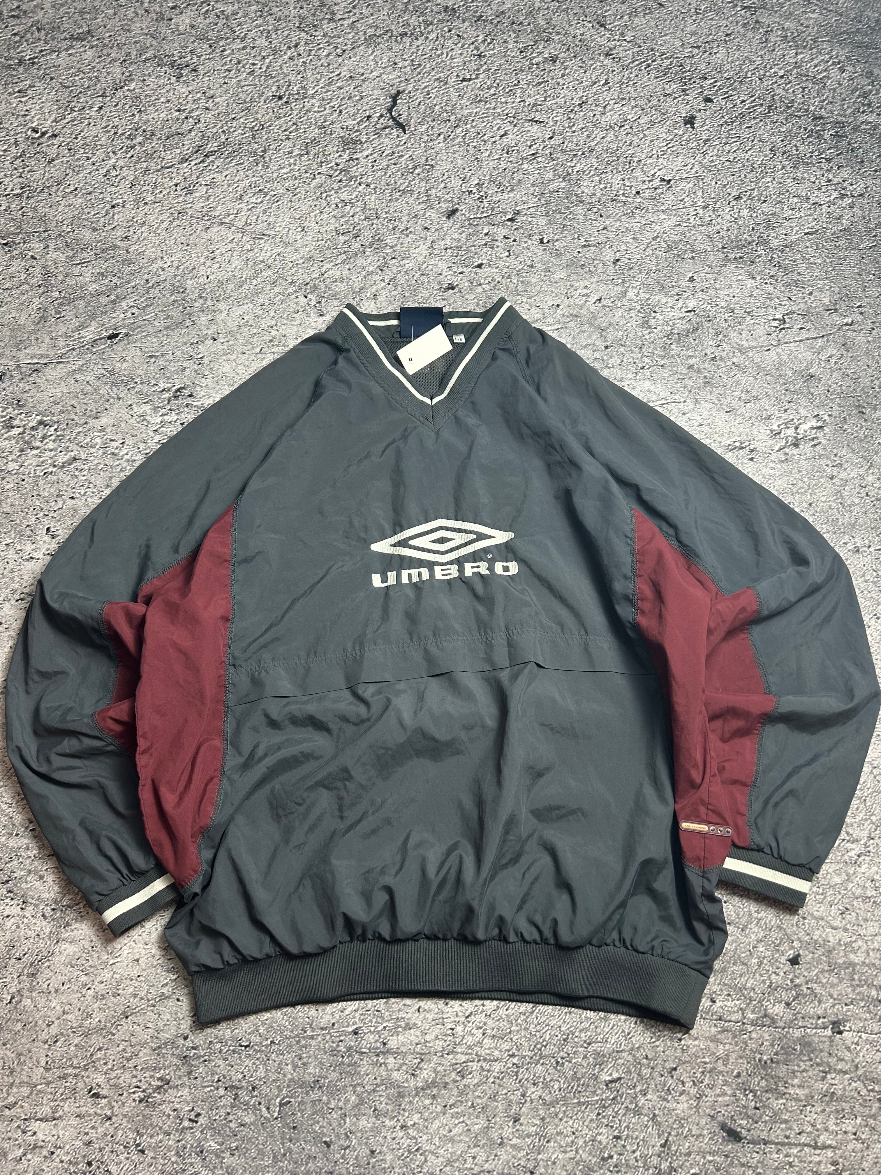 Vintage 00s Umbro Crewneck Trackjacket Rozmiar XL