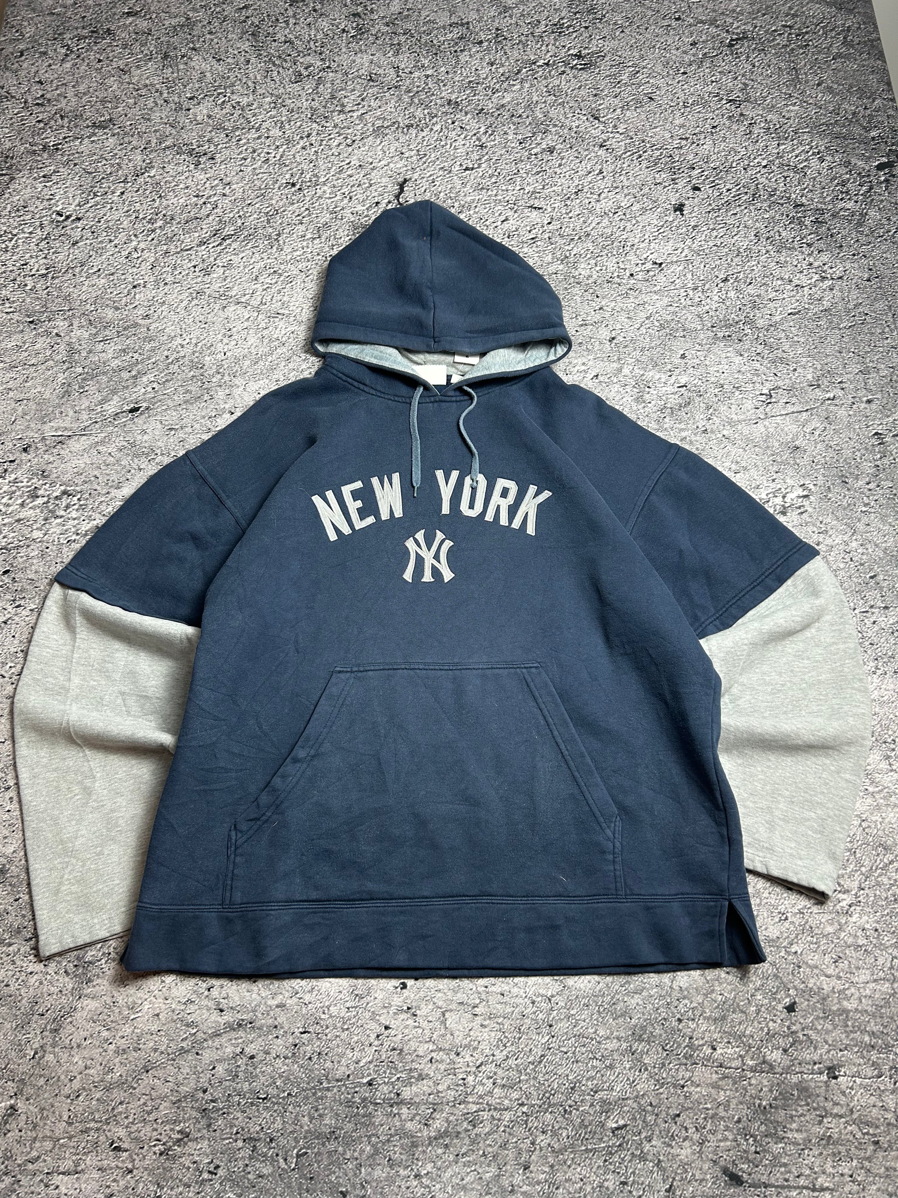 Vintage 00s New York Yankes Hoodie Genuine Merchandise Rozmiar XL