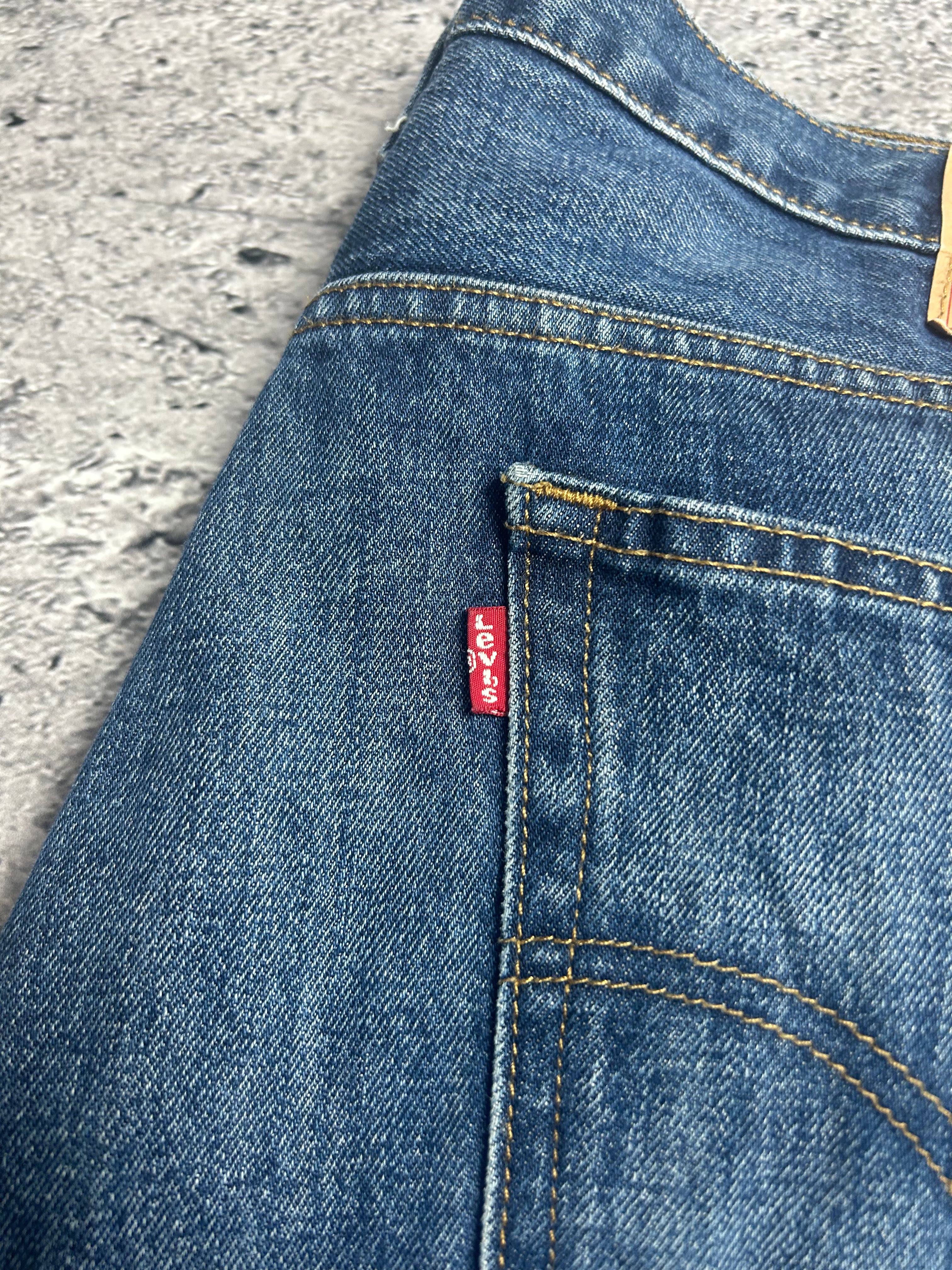 Granatowe Spodnie Jeansy Levi's 559 Rozmiar W36 L30