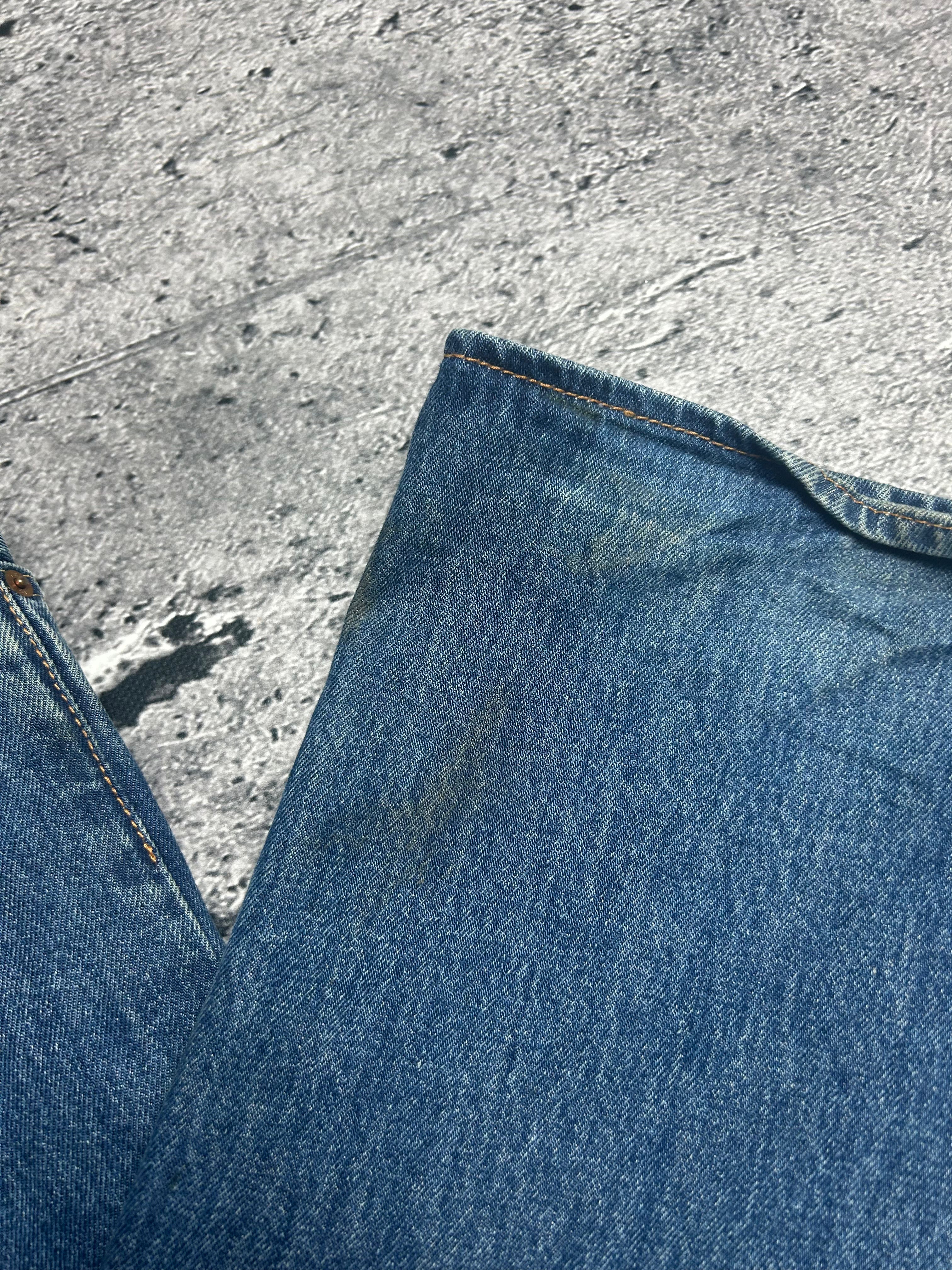 Granatowe Spodnie Jeansy Levi's 751 W36 L30