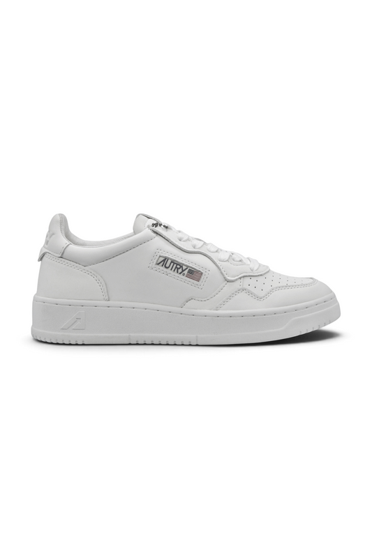 Autry Medalist Low White Super Soft Napa Leather (AULW SG10)