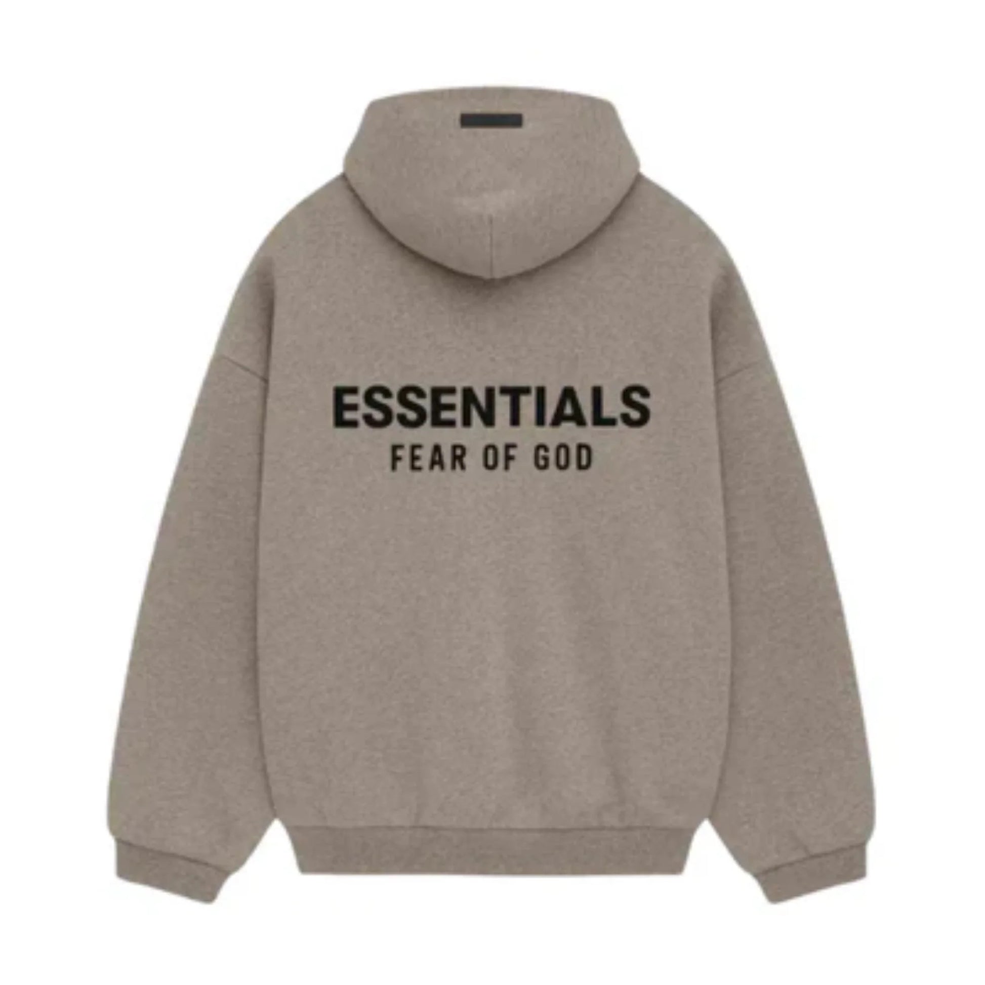 Bluza Essentials Fear of God Fleece II Heather Grey — tył