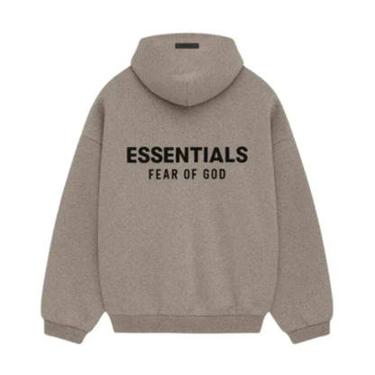 Bluza Essentials Fear of God Fleece II Heather Grey — tył