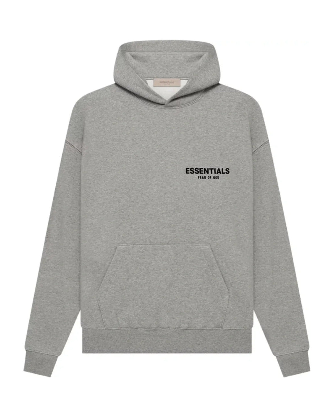 Komplet dresowy Essentials Fear of God SS22 Dark Oatmeal — bluza przód