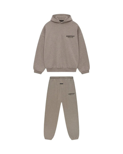 Komplet dresowy Essentials Fear of God FW24 Fleece Heather Grey — komplet