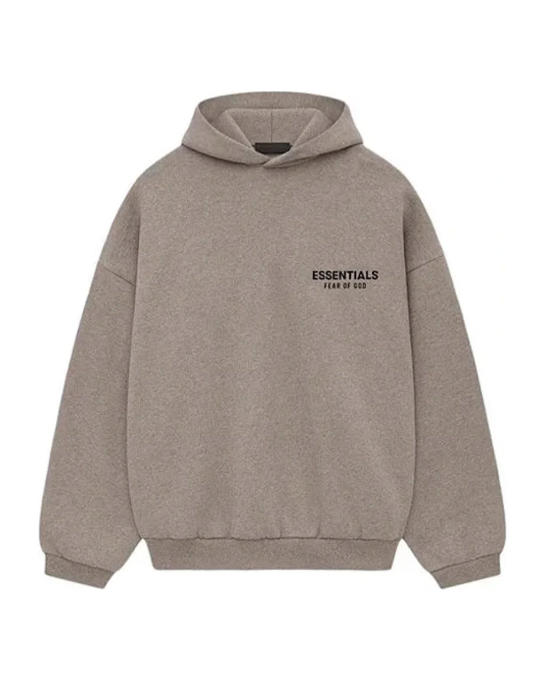 Komplet dresowy Essentials Fear of God FW24 Fleece Heather Grey — bluza przód