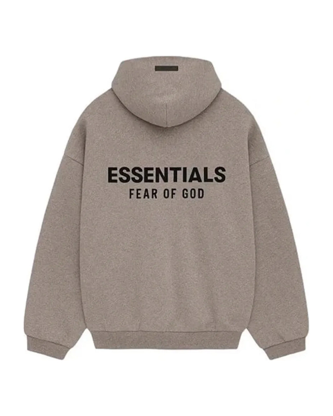 Komplet dresowy Essentials Fear of God FW24 Fleece Heather Grey — bluza tył